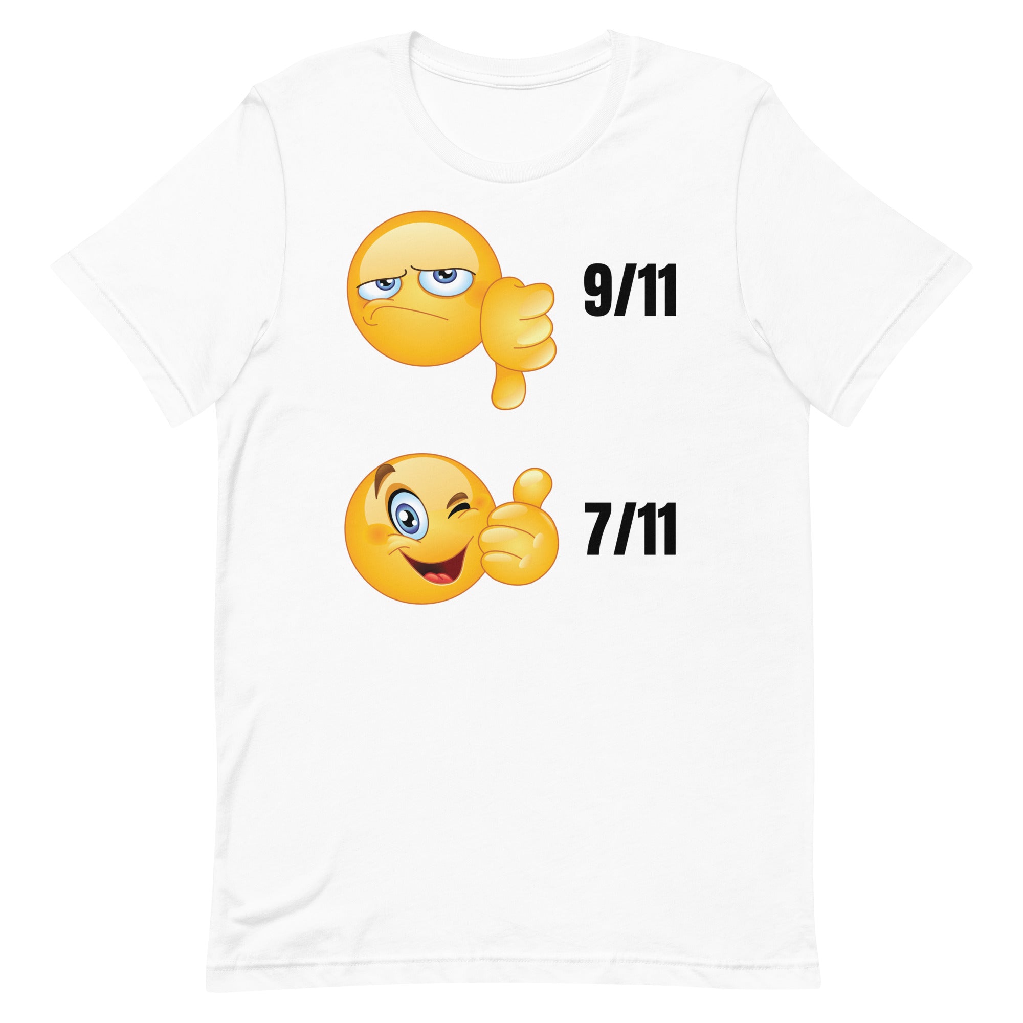 9/11 Bad 7/11 Good Unisex t-shirt