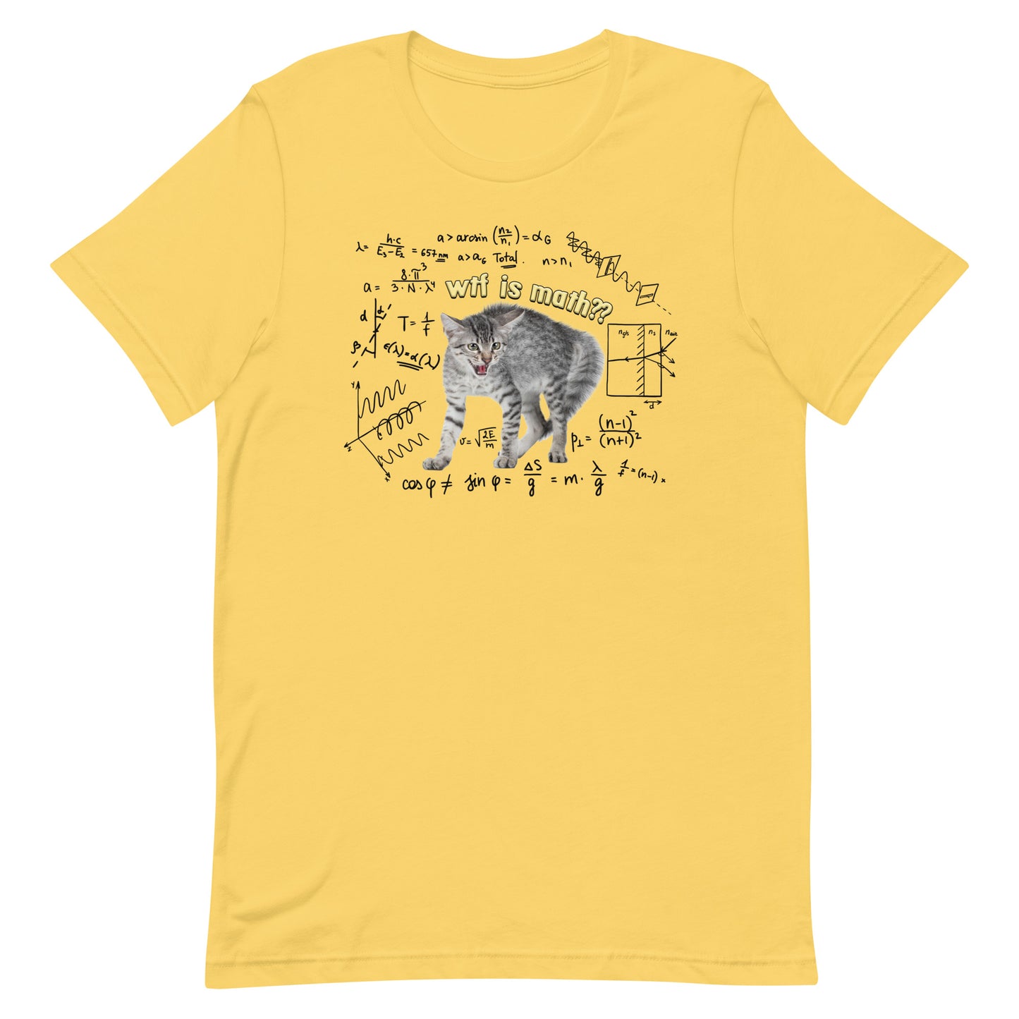 Wtf is Math Unisex t-shirt