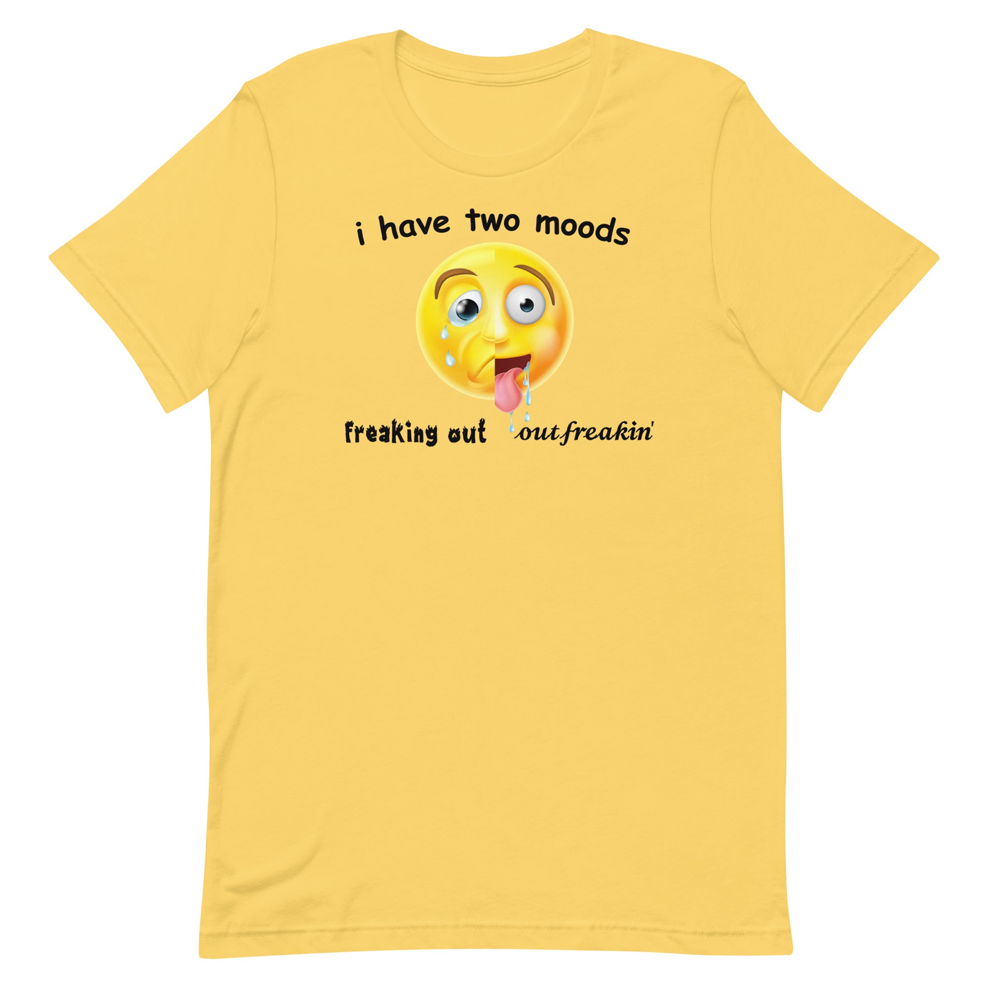 Freaking Out Out Freakin' (Emoji) Unisex t-shirt