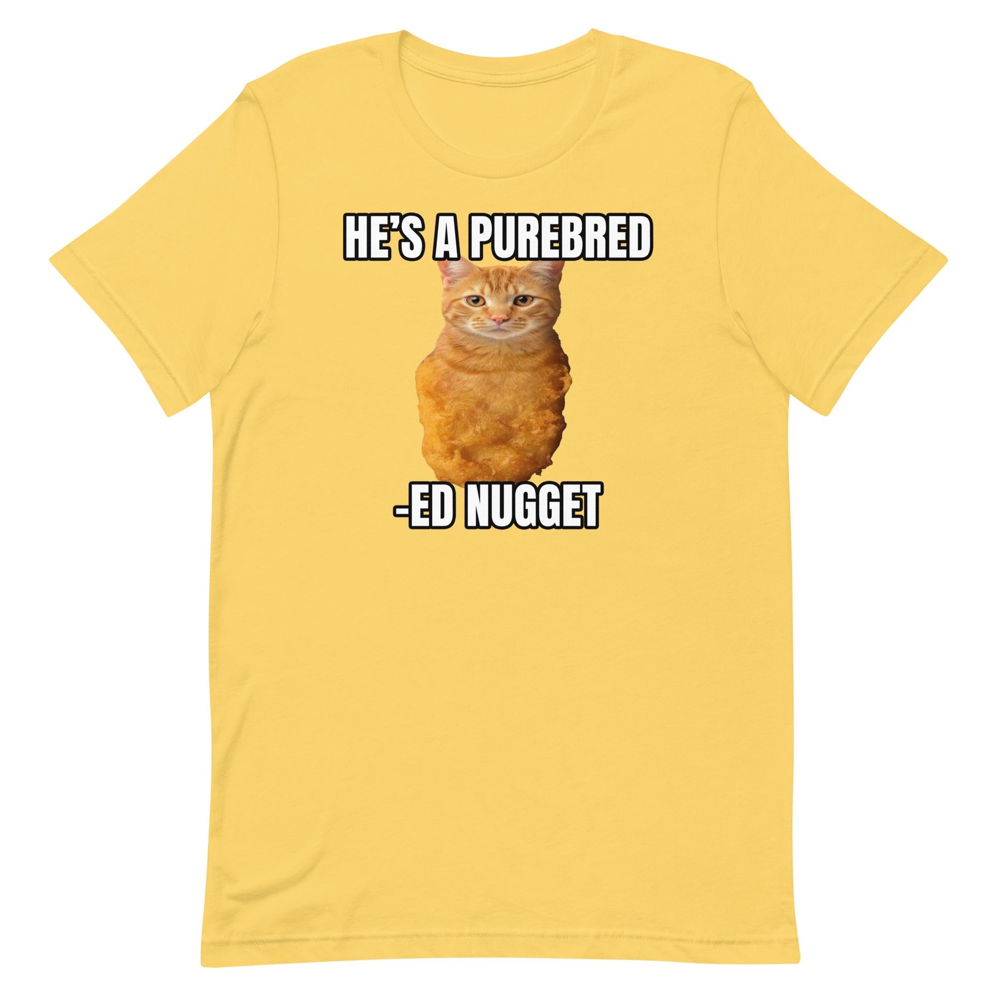 Cat Nugget (Purebred) Unisex t-shirt