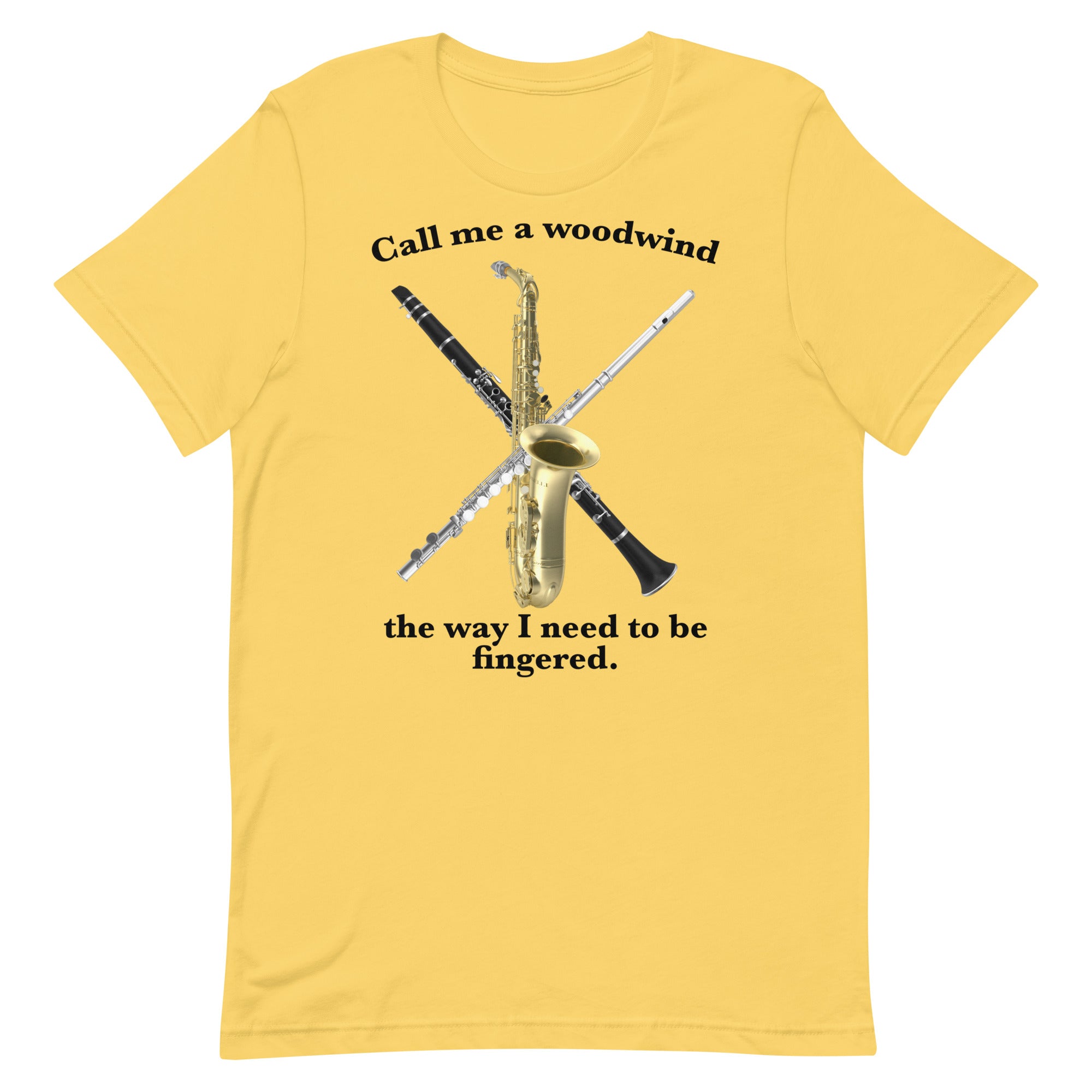 Call Me a Woodwind Unisex t-shirt