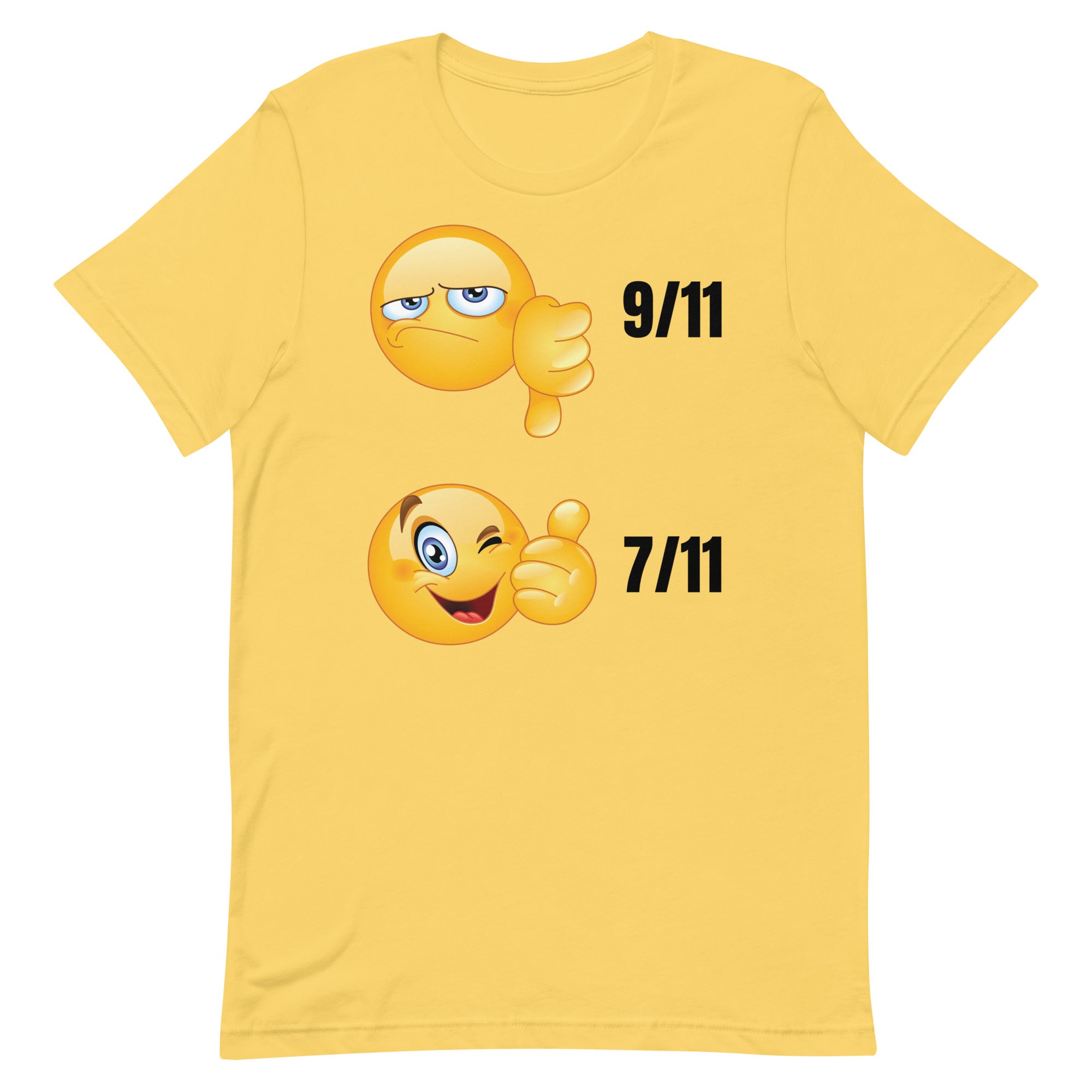 9/11 Bad 7/11 Good Unisex t-shirt