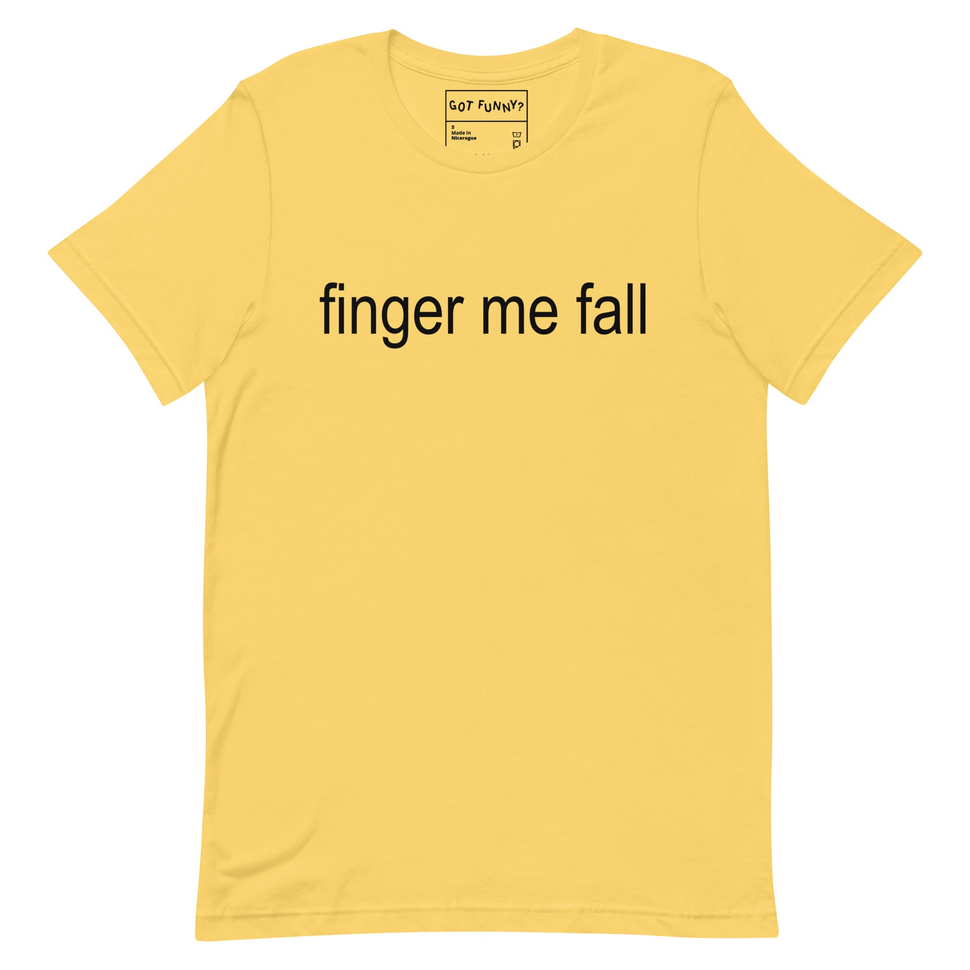 Finger Me Fall Unisex t-shirt