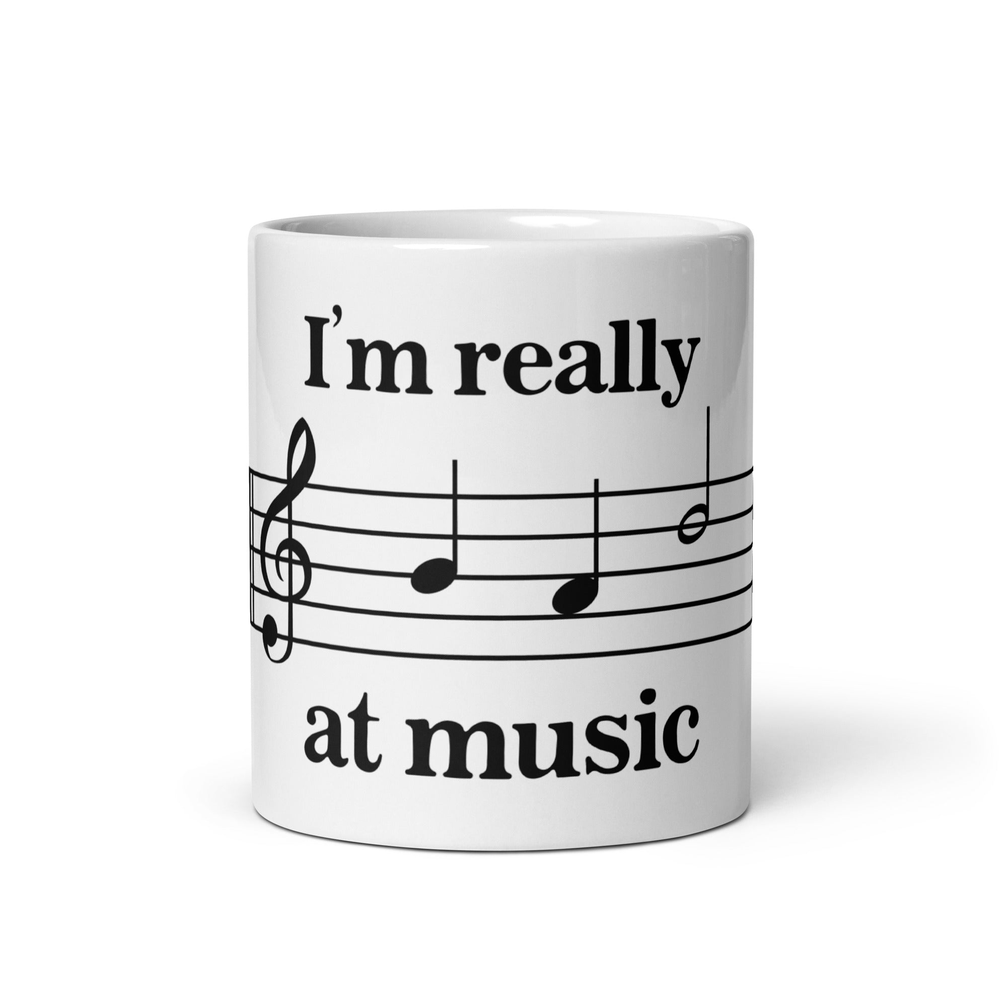 I'm Really Bad at Music mug