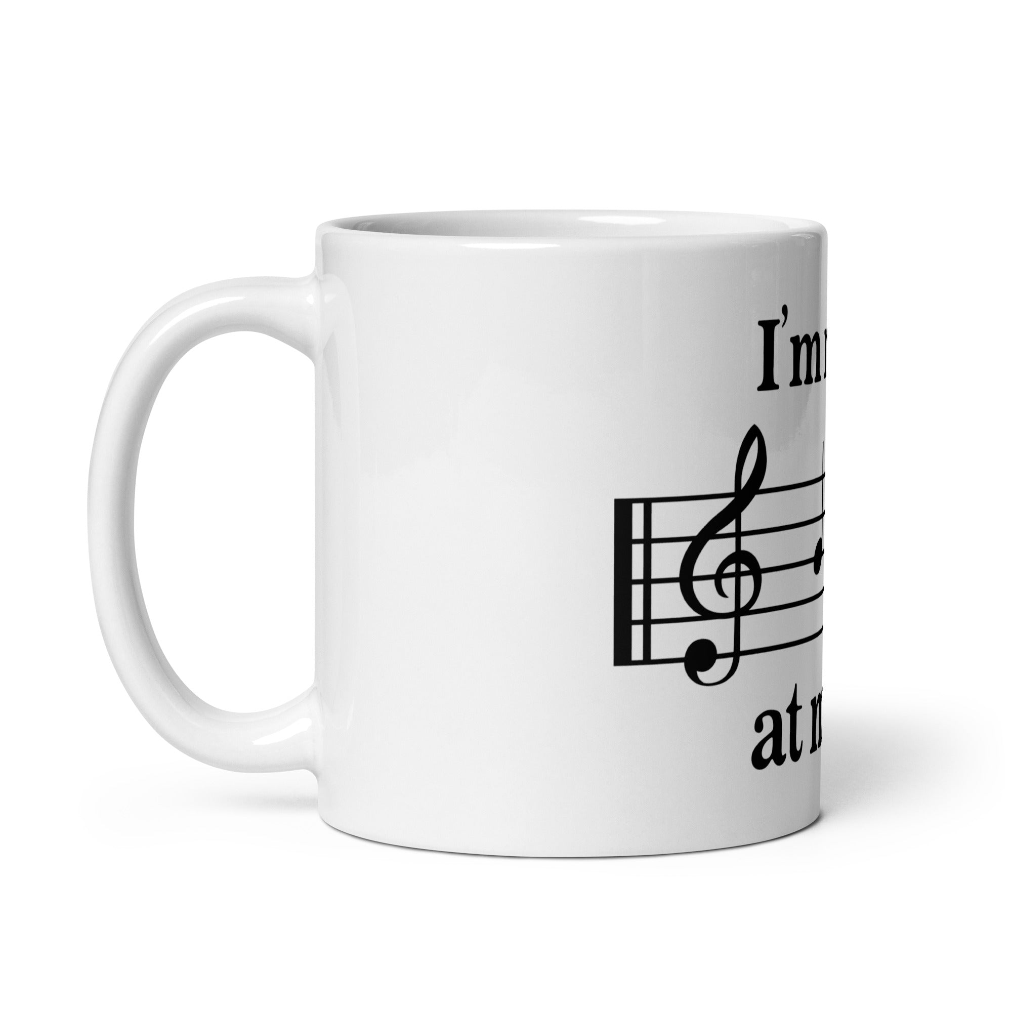 I'm Really Bad at Music mug