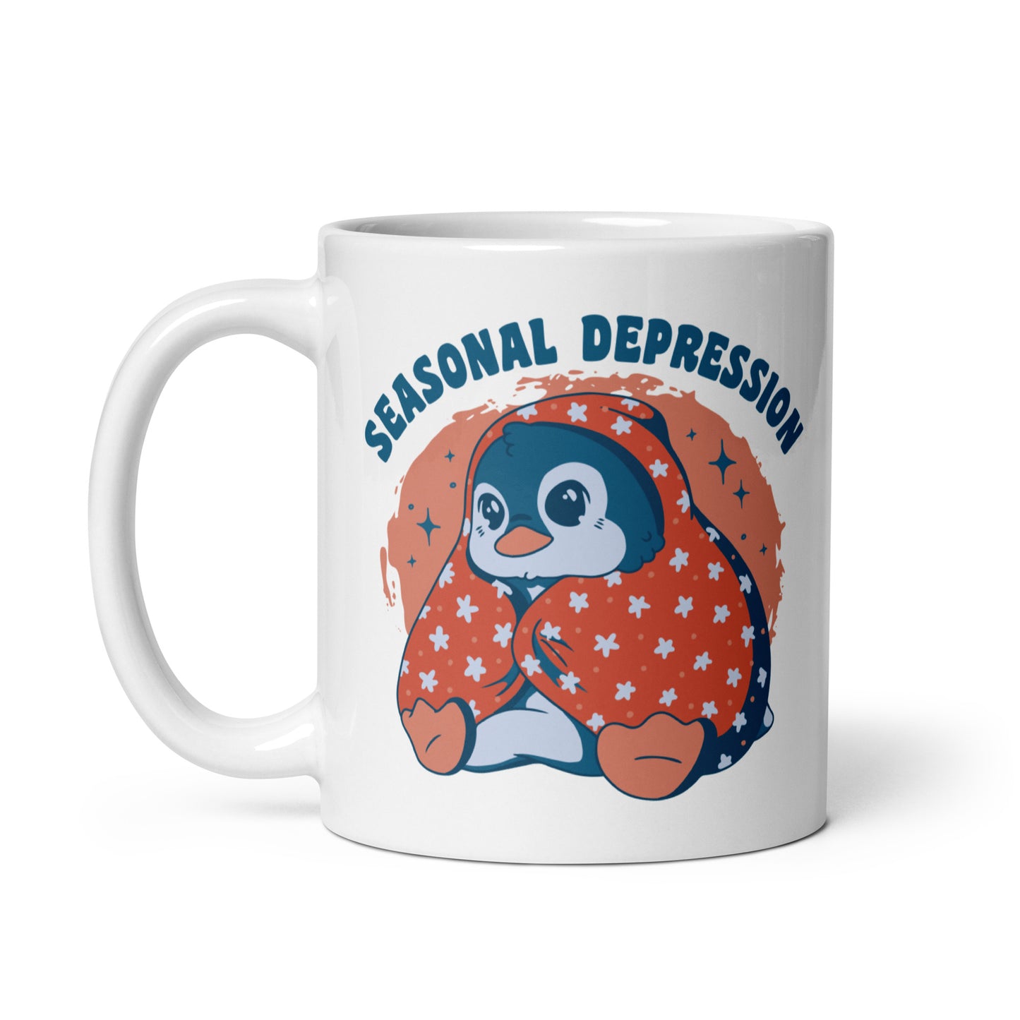 Seasonal Depression Penguin mug
