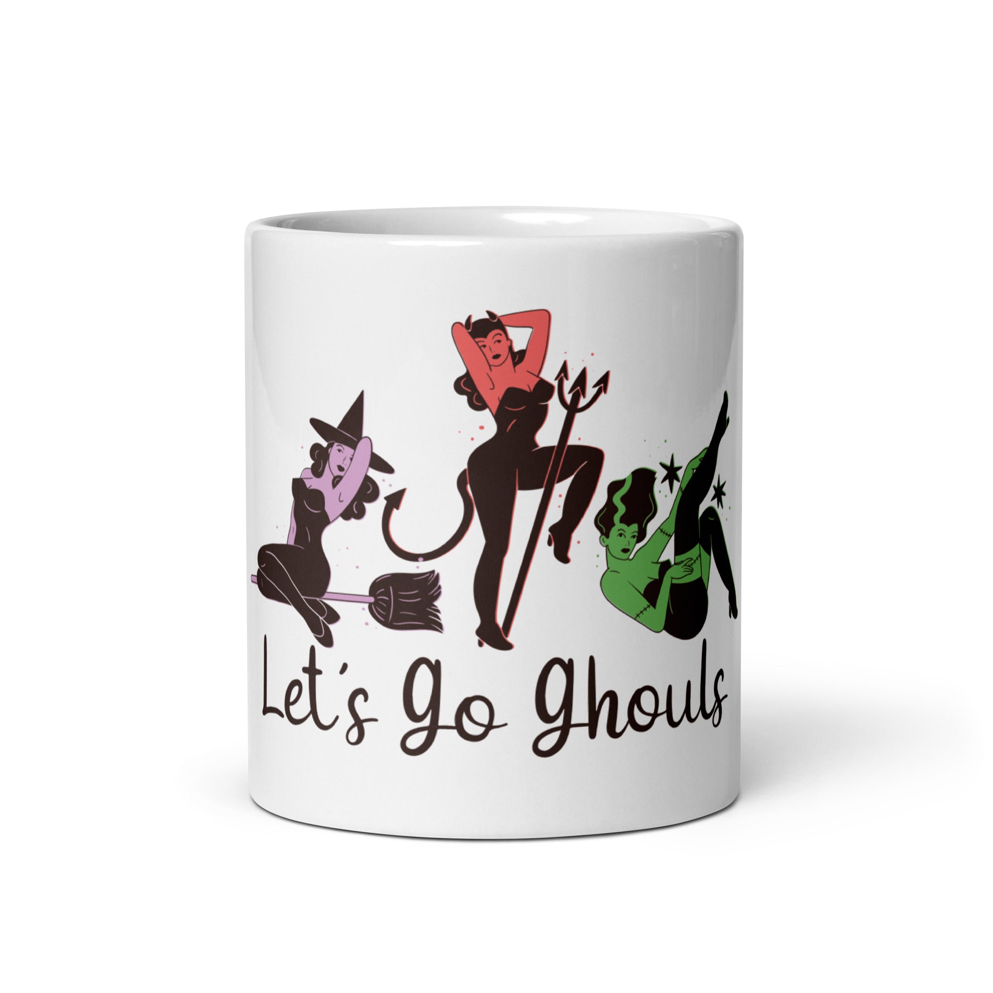 Let's Go Ghouls mug