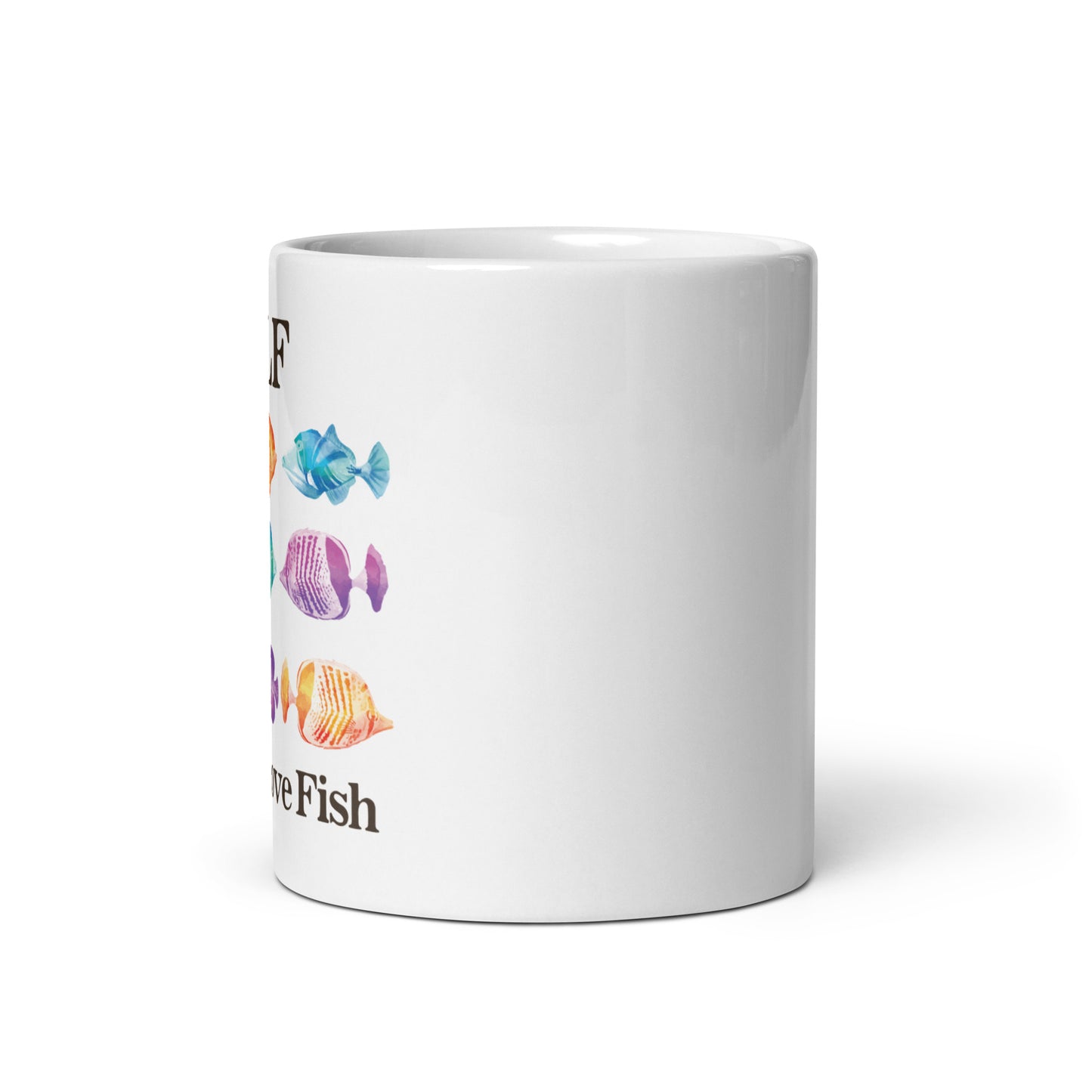 DILF Damn I Love Fish mug