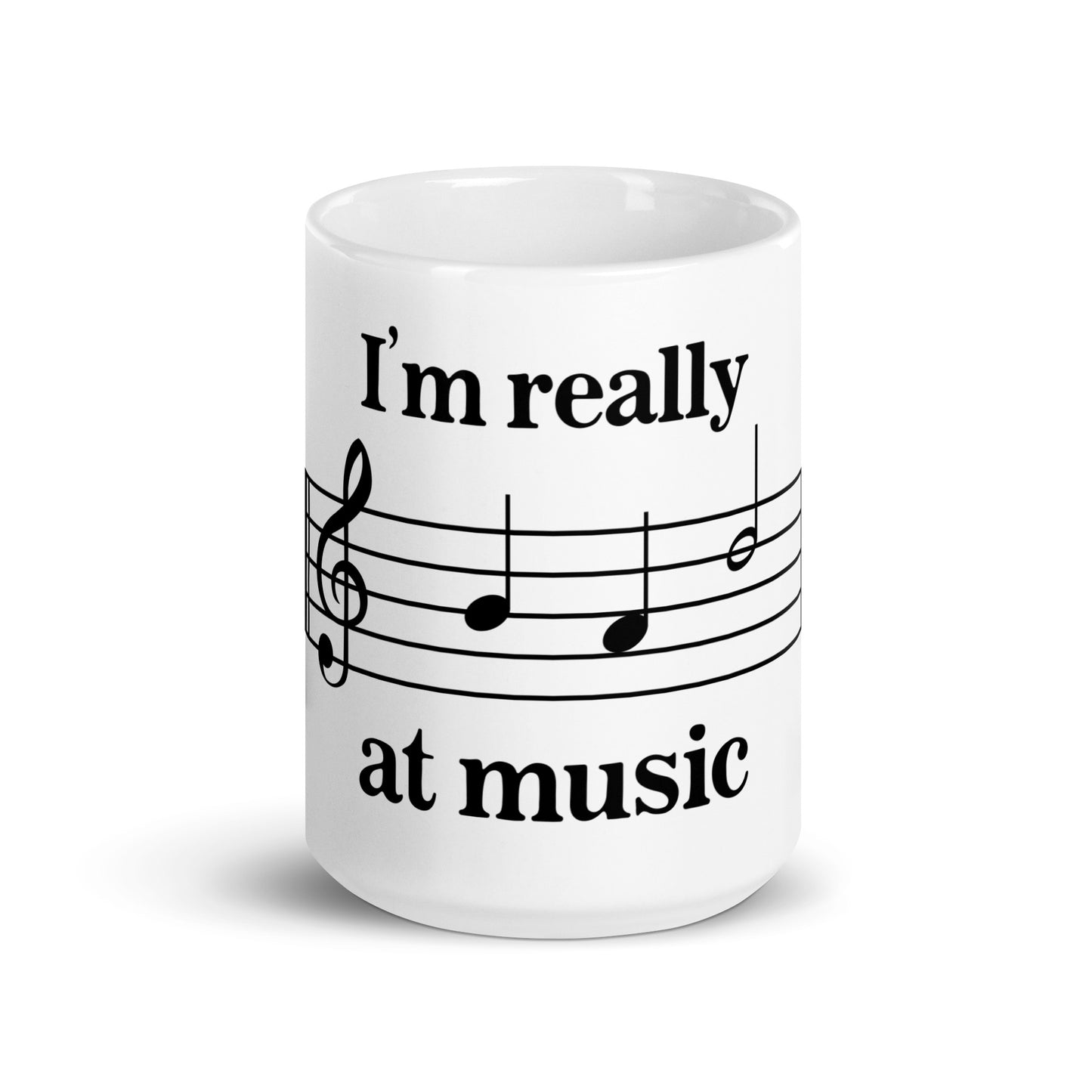 I'm Really Bad at Music mug