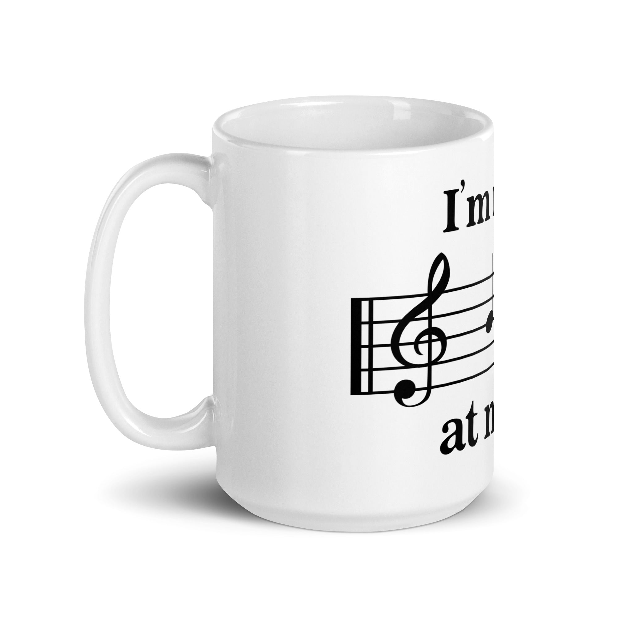 I'm Really Bad at Music mug