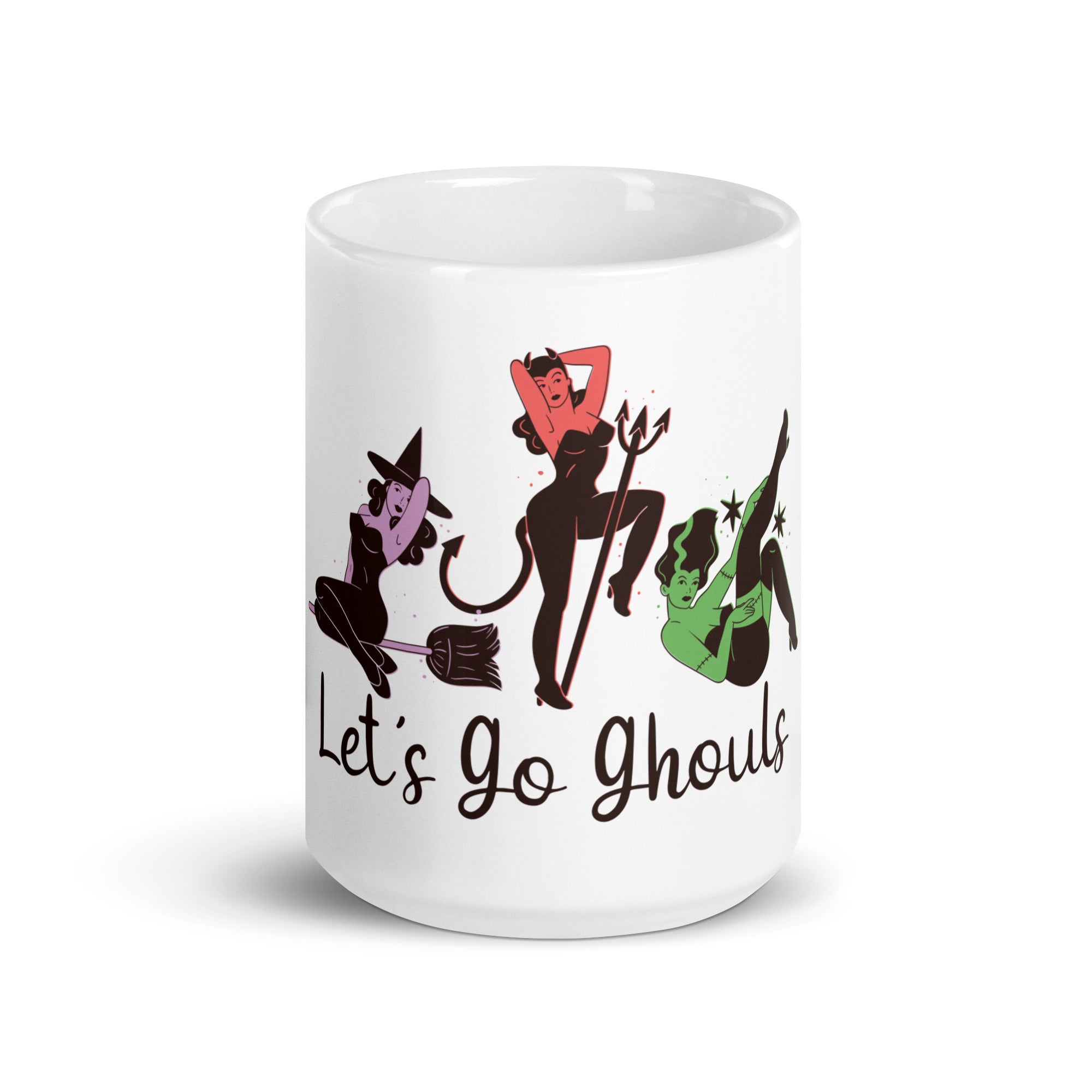 Let's Go Ghouls mug