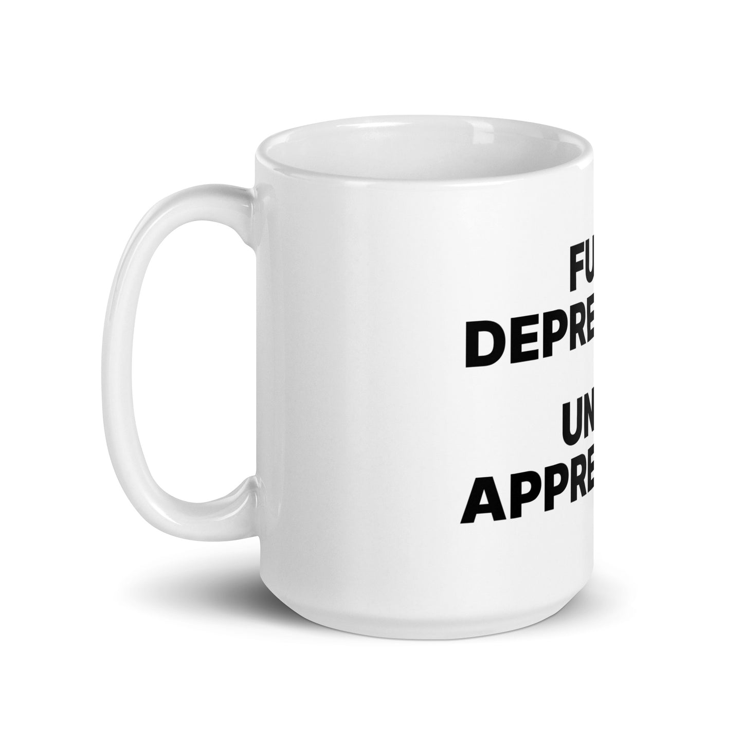 Fully Depreciated Under Appreciated mug