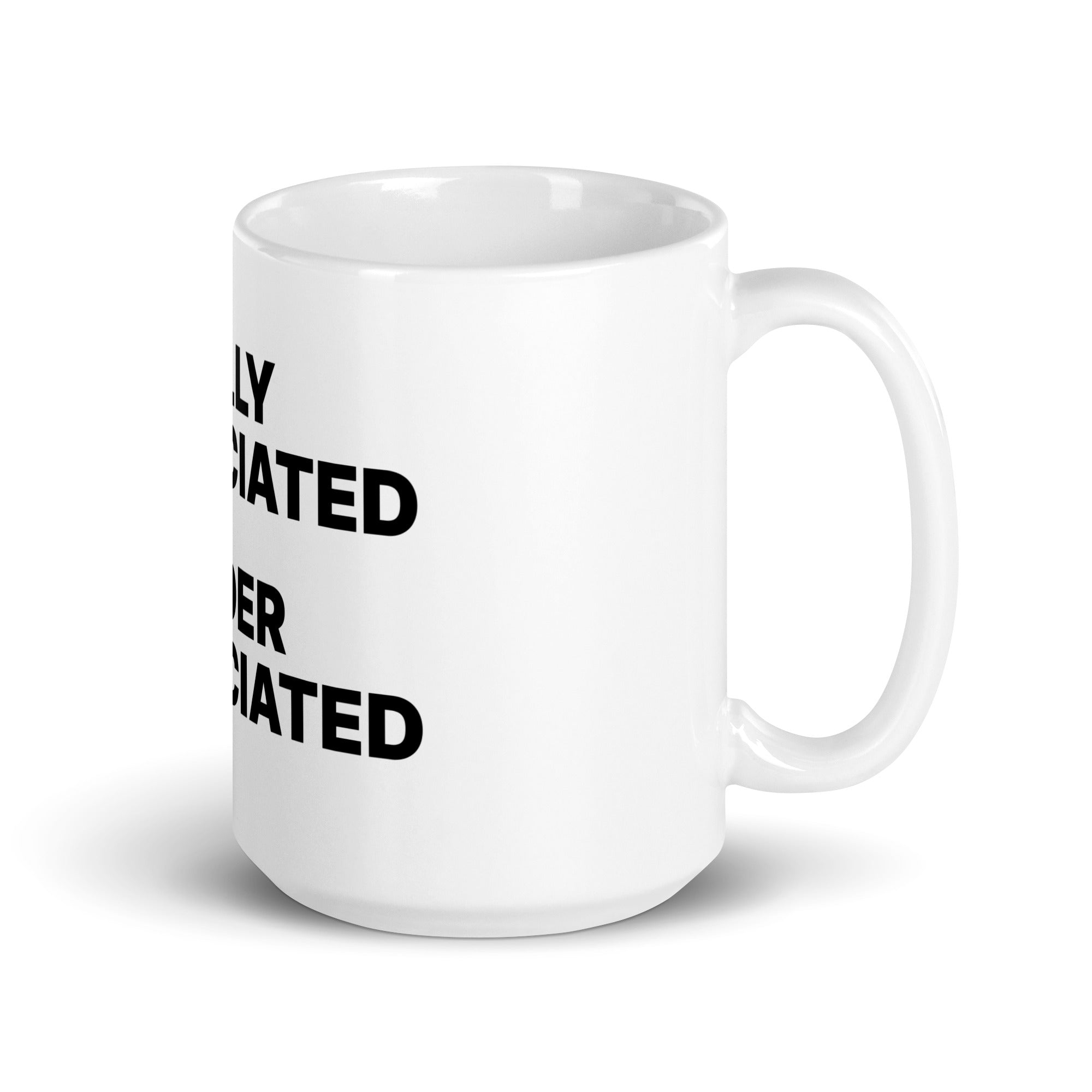 Fully Depreciated Under Appreciated mug