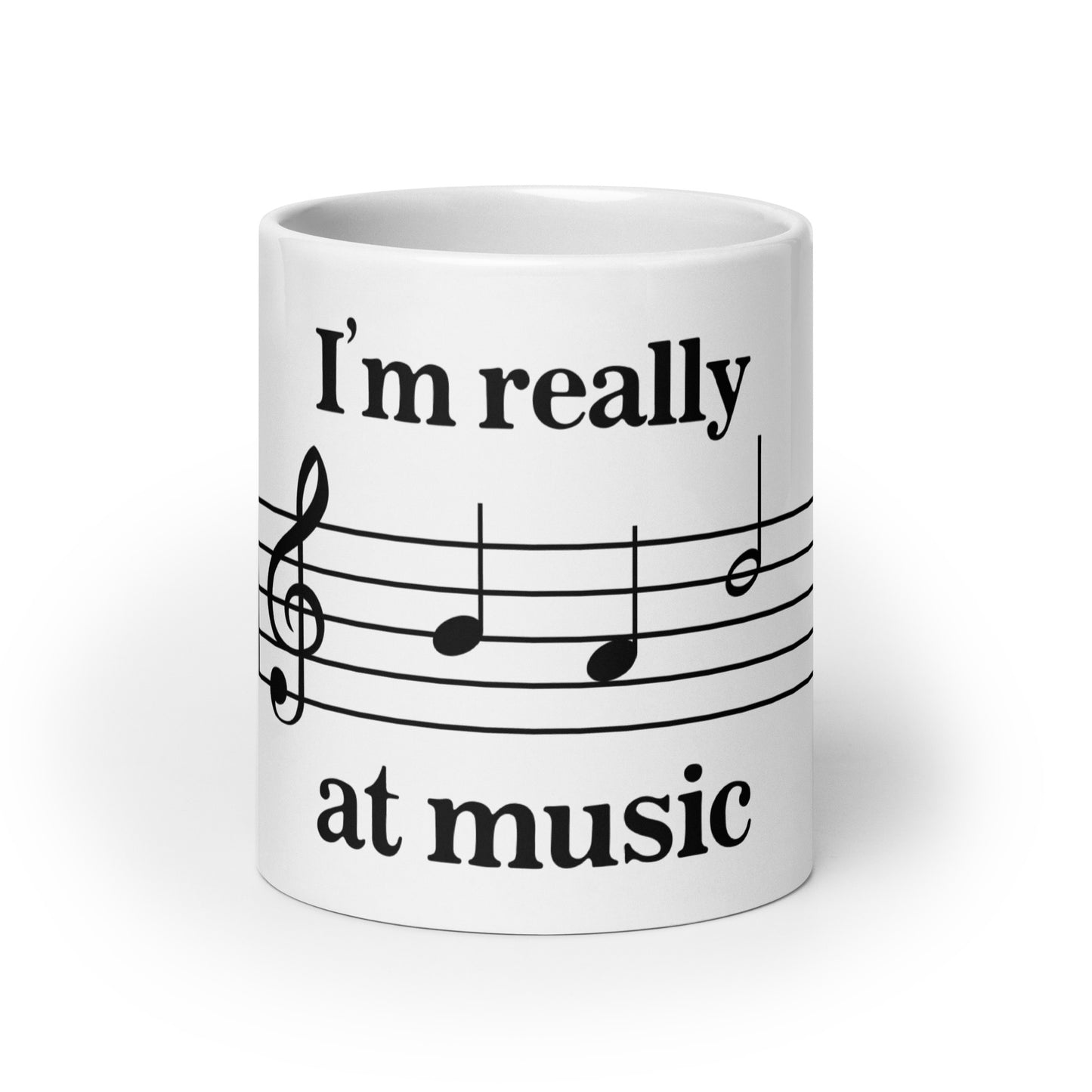 I'm Really Bad at Music mug