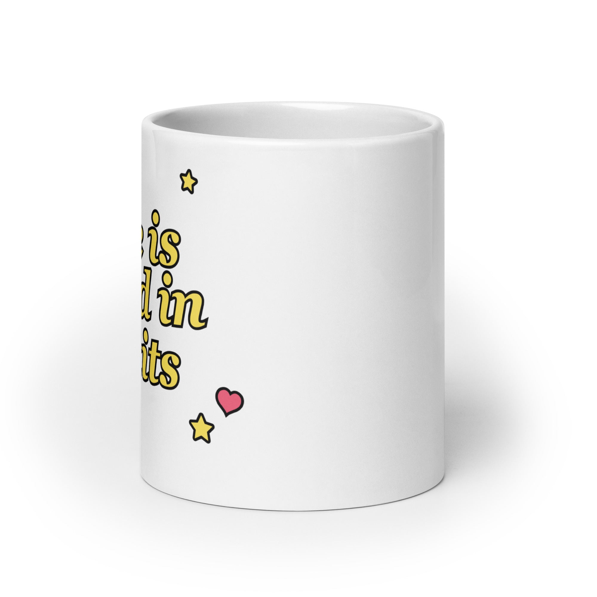 Love is Stored in the Tits mug