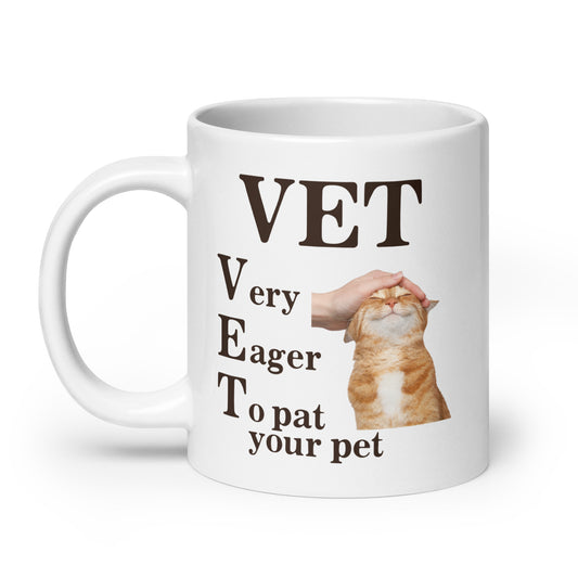 VET (Very Eager to Pat) mug