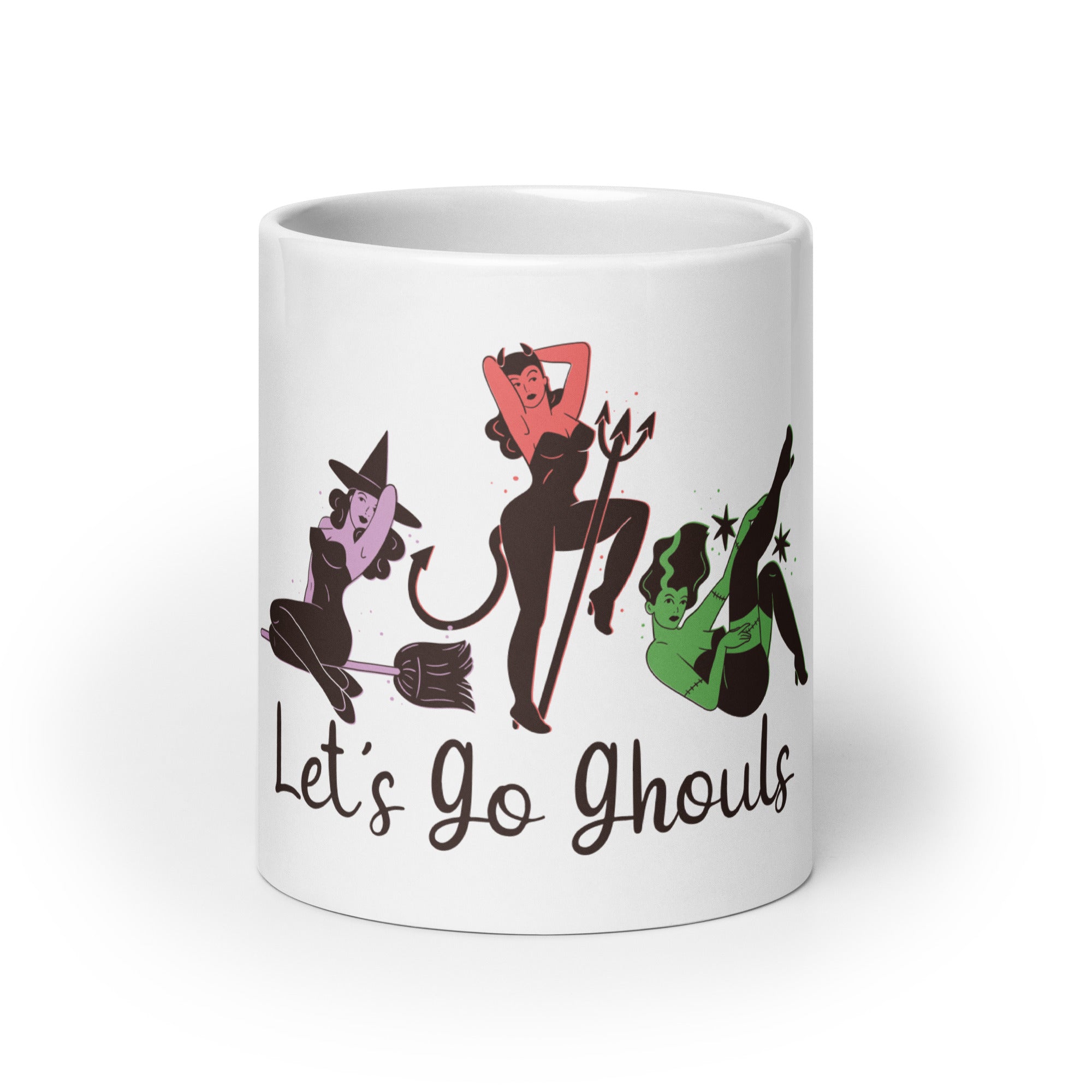 Let's Go Ghouls mug