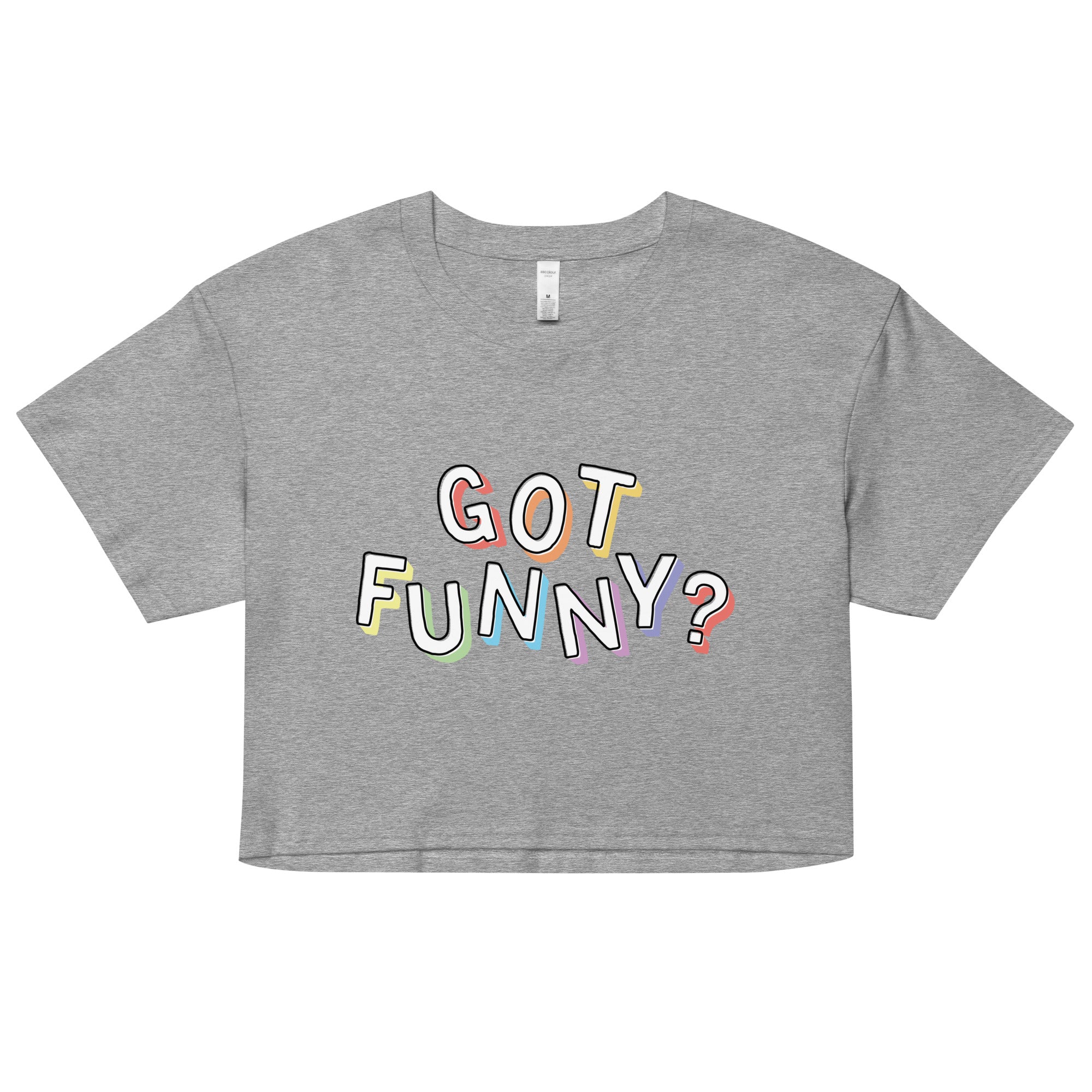 Got Funny Logo crop top