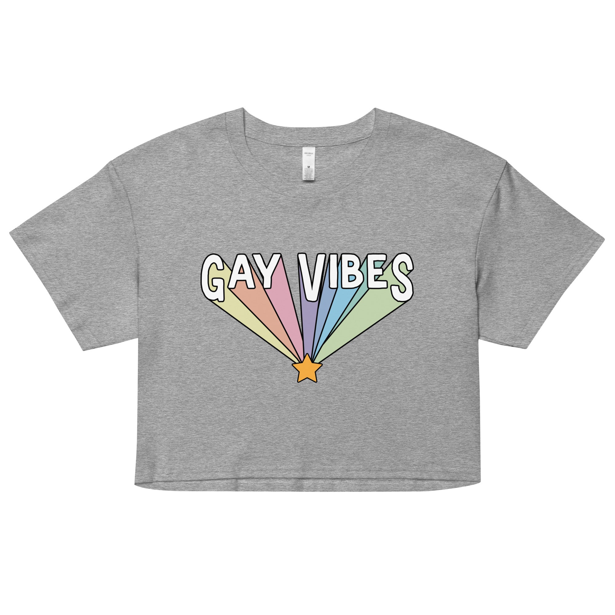 Gay Vibes crop top