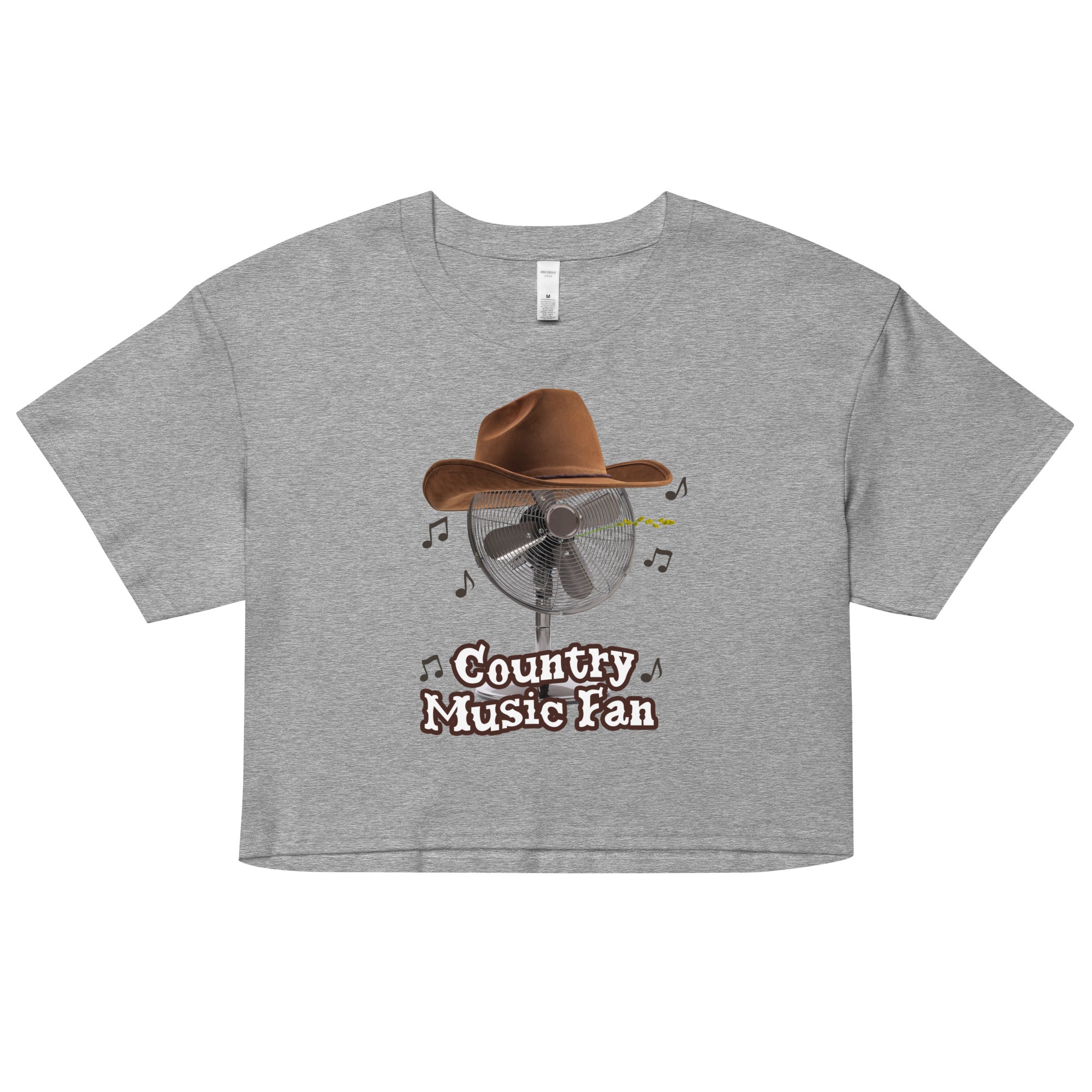 Country Music Fan crop top