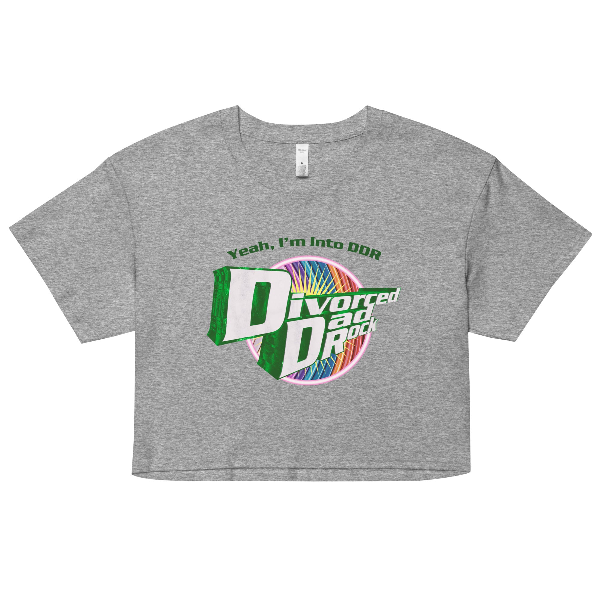 Yeah, I'm Into DDR (Divorced Dad Rock) crop top