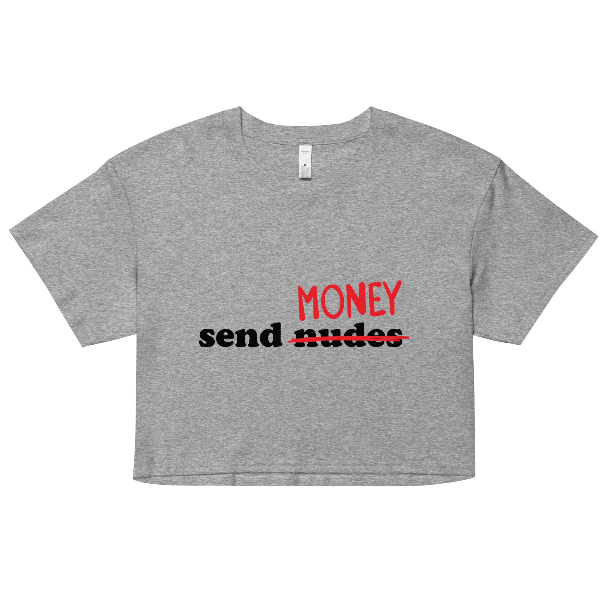 Send Money crop top