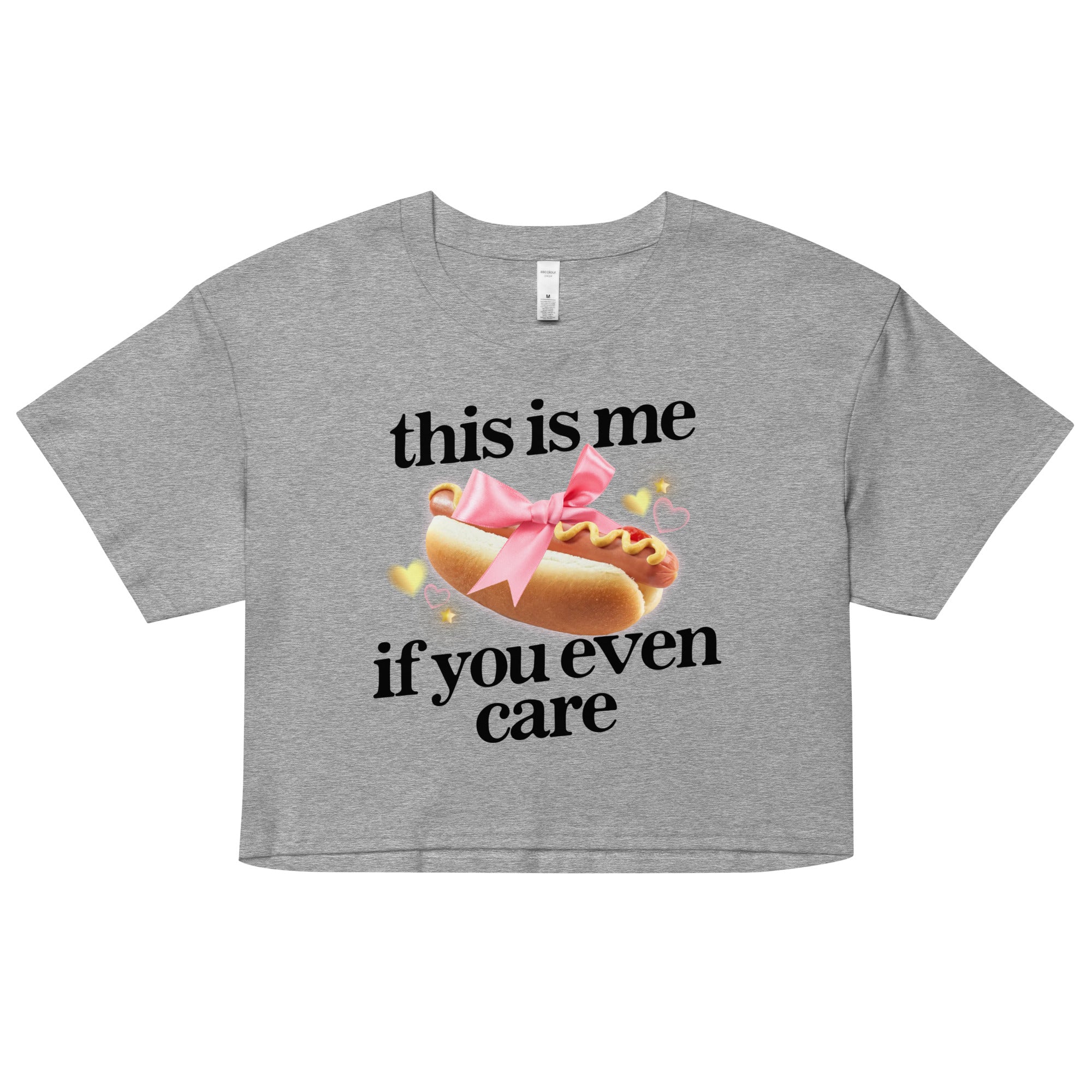 This is Me (Hot Dog) crop top