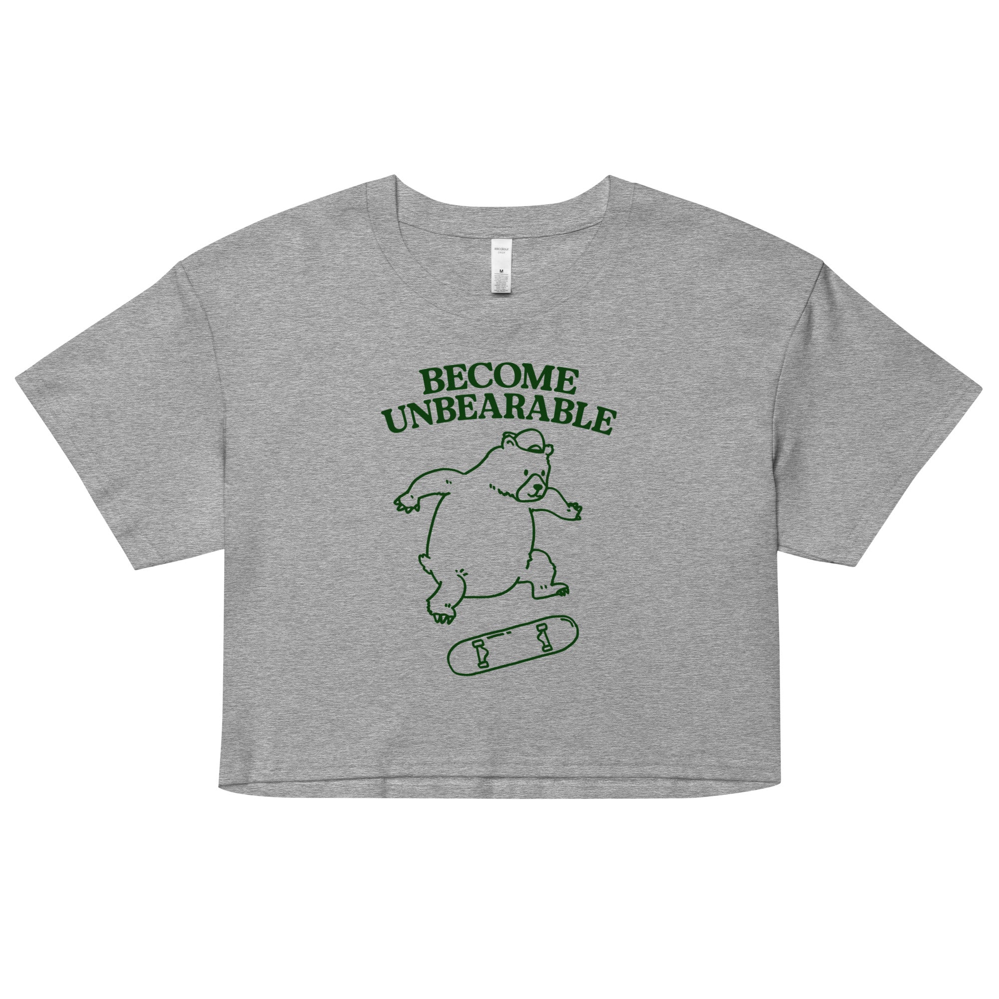 Become Unbearable crop top