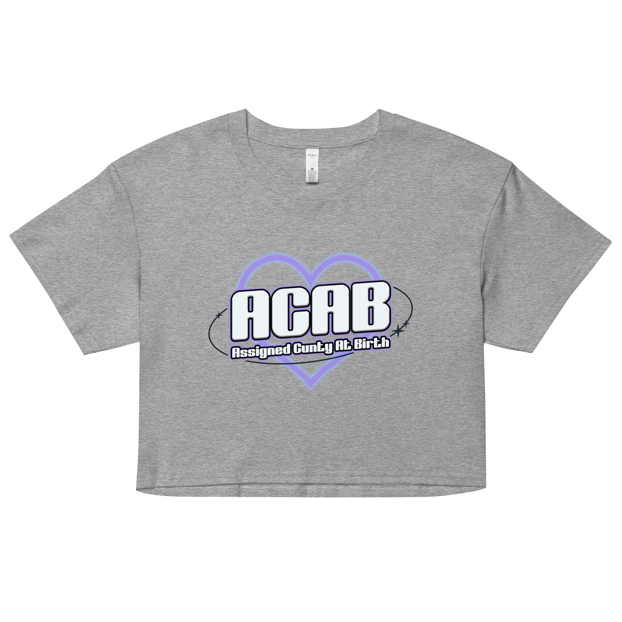 ACAB (Assigned Cunty At Birth) crop top