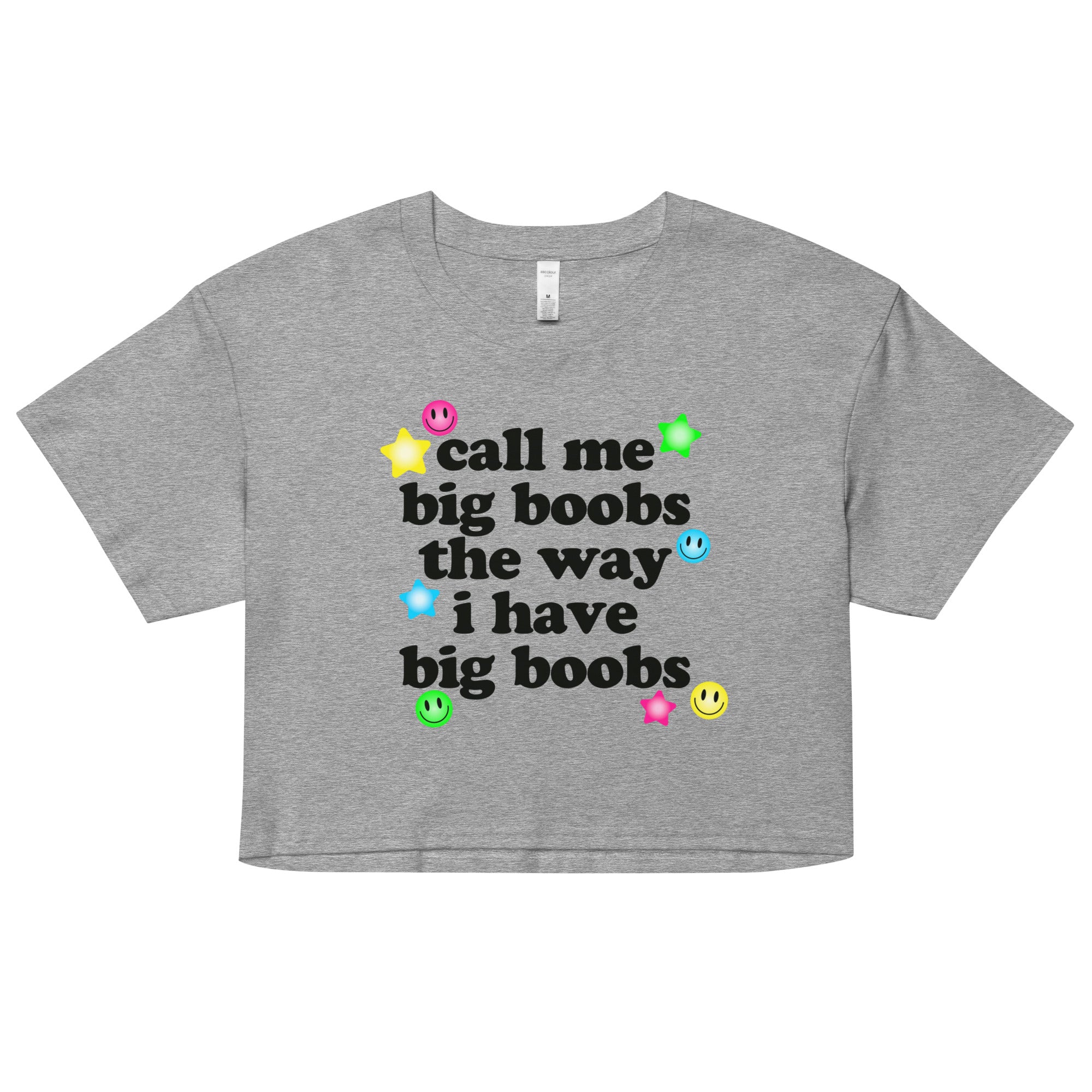 Call Me Big Boobs (V1) crop top