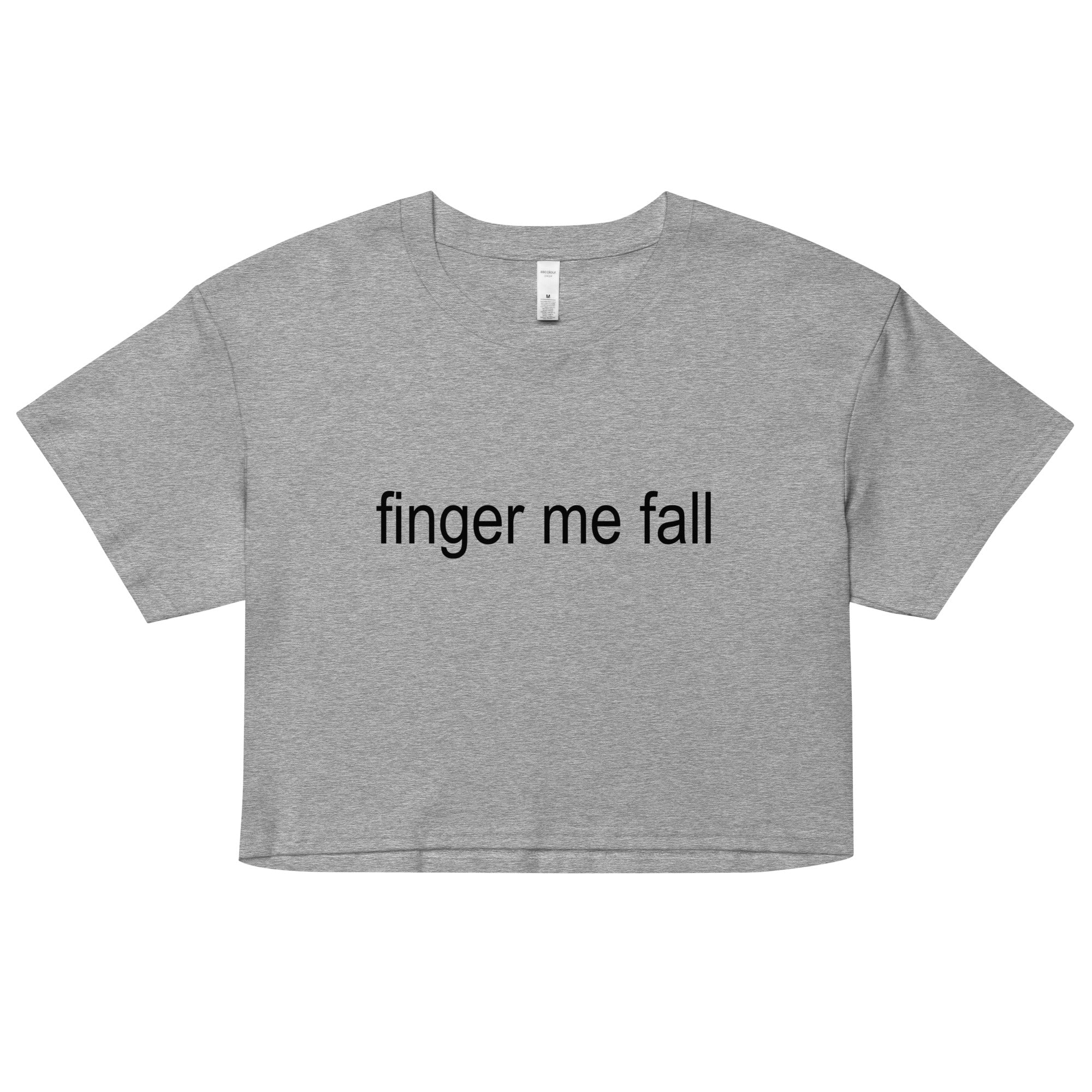 Finger Me Fall crop top