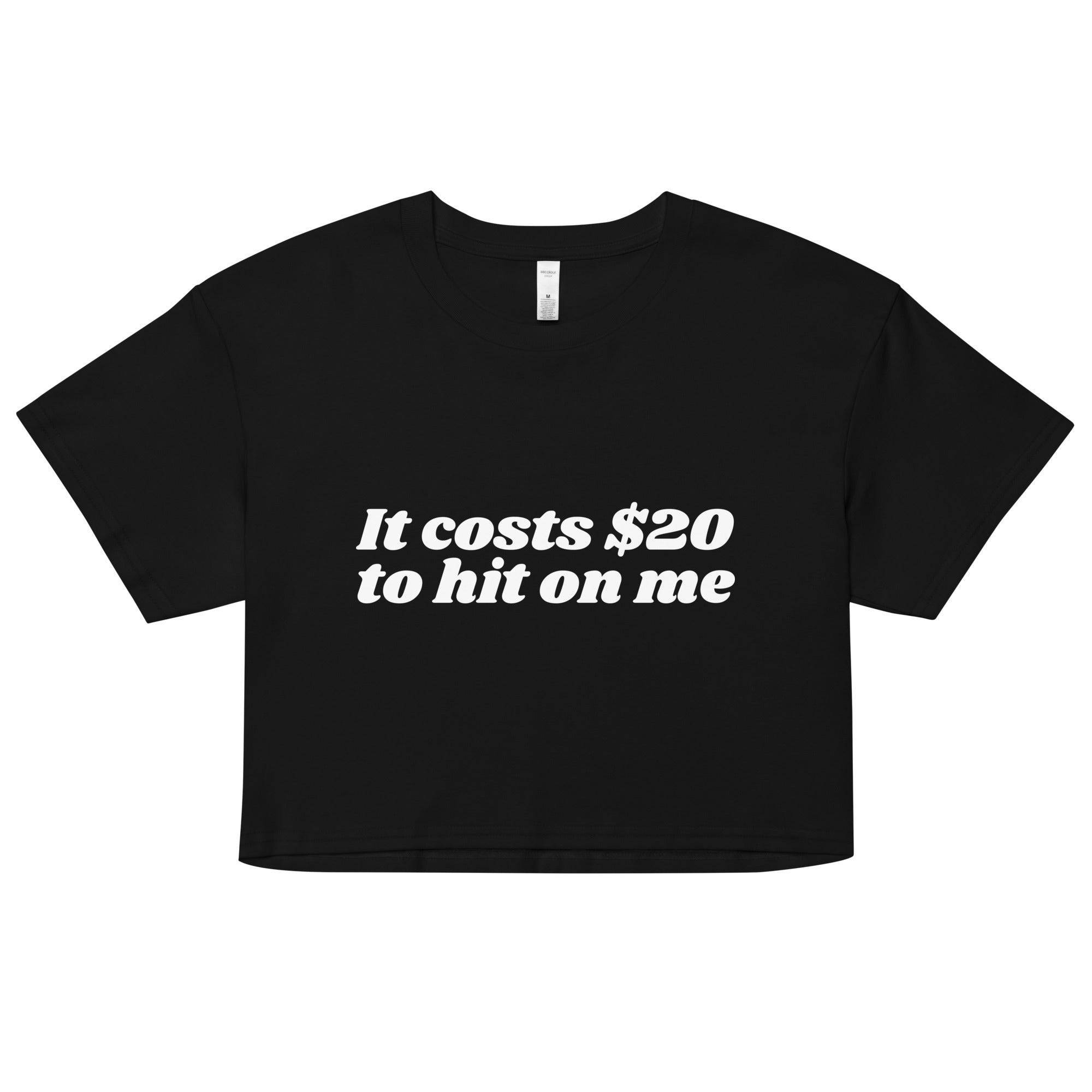 It Costs $20 to Hit on Me Women’s crop top