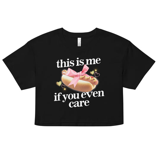 This is Me (Hot Dog) crop top
