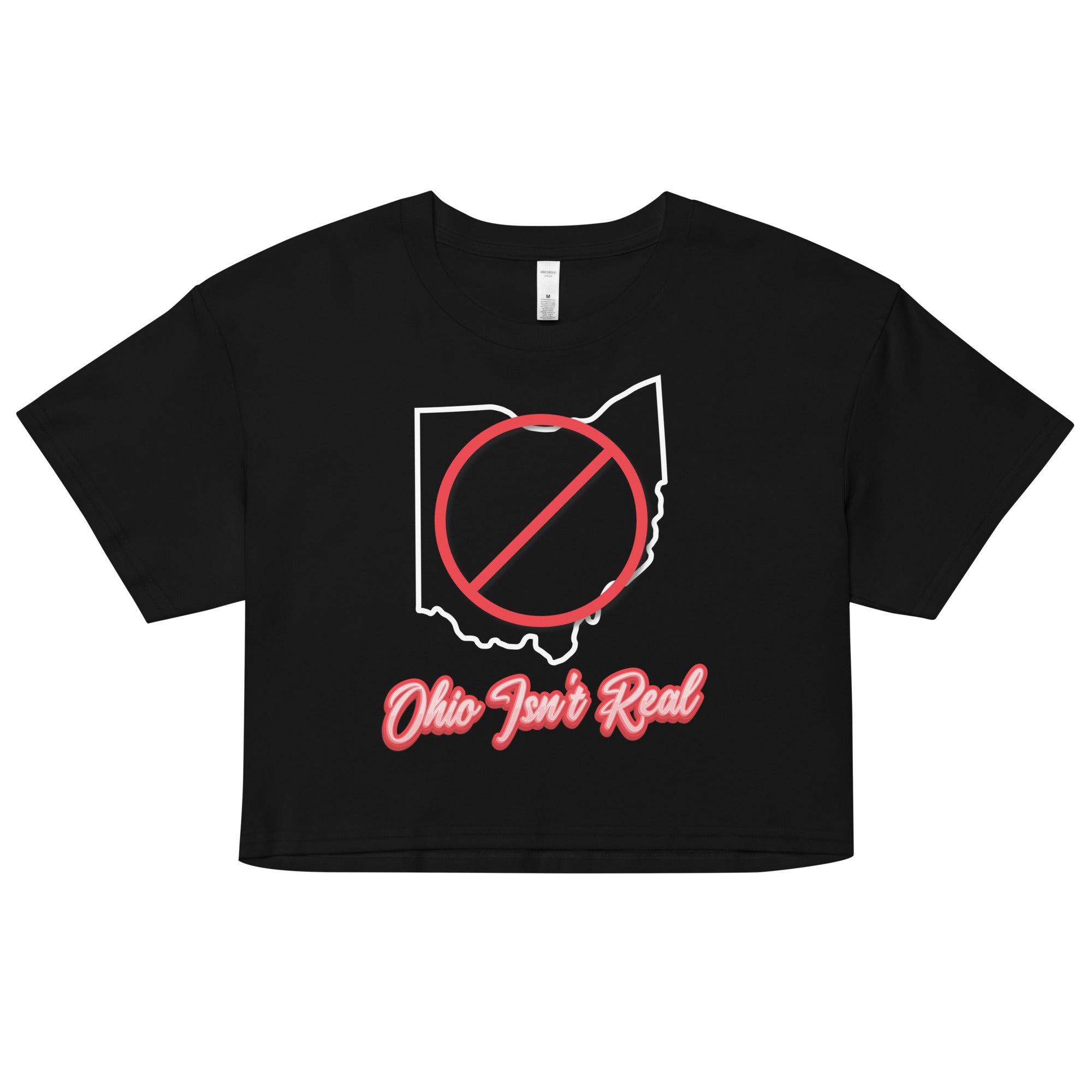 Ohio Isn't Real crop top