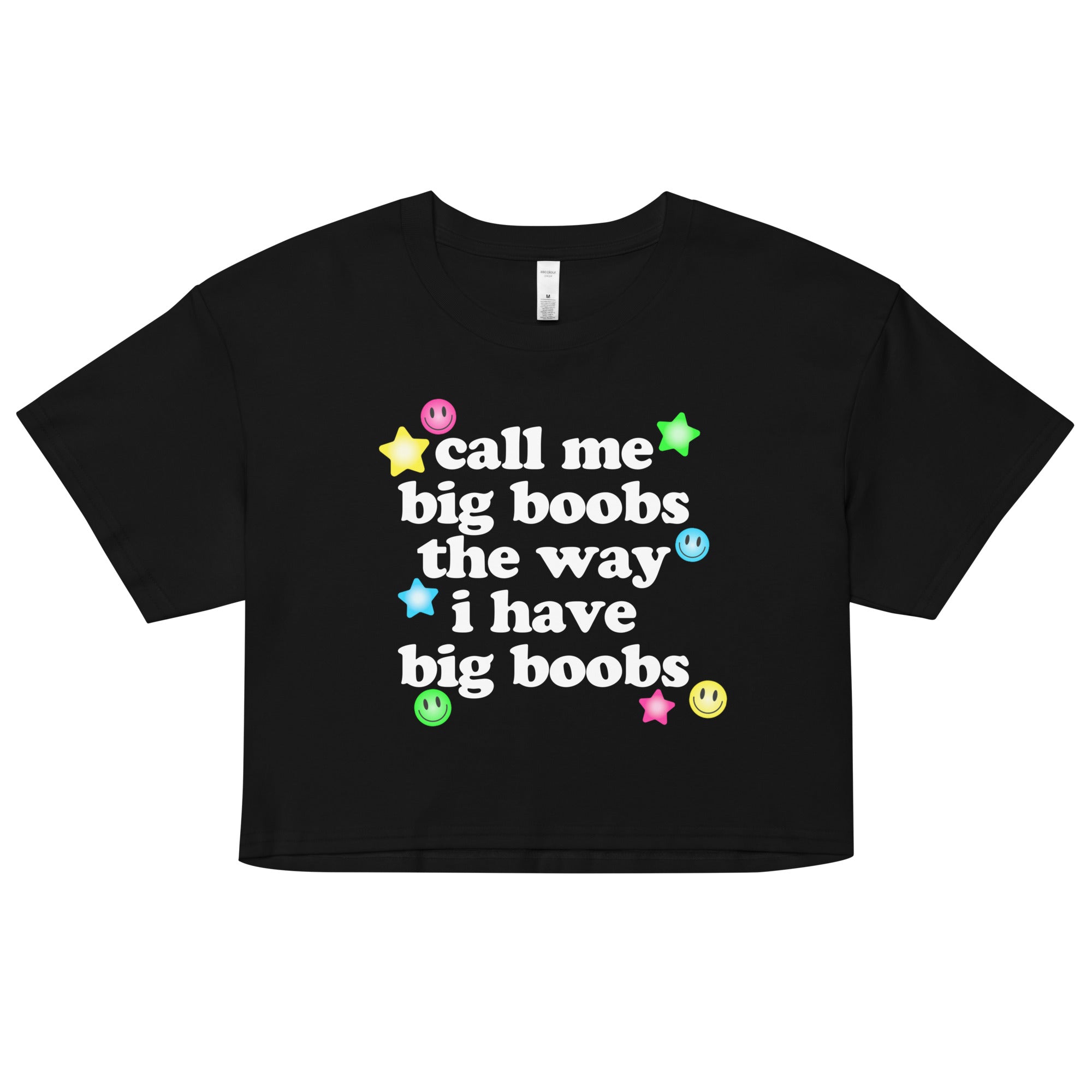 Call Me Big Boobs (V1) crop top