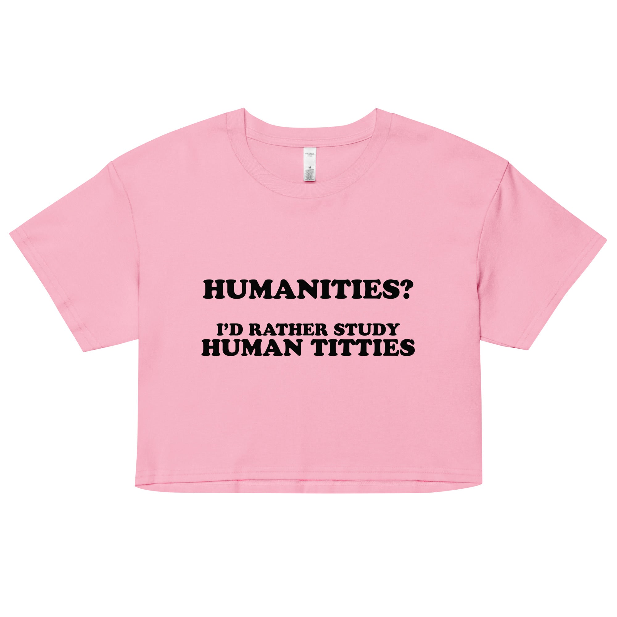 Humanities (Human Titties) crop top