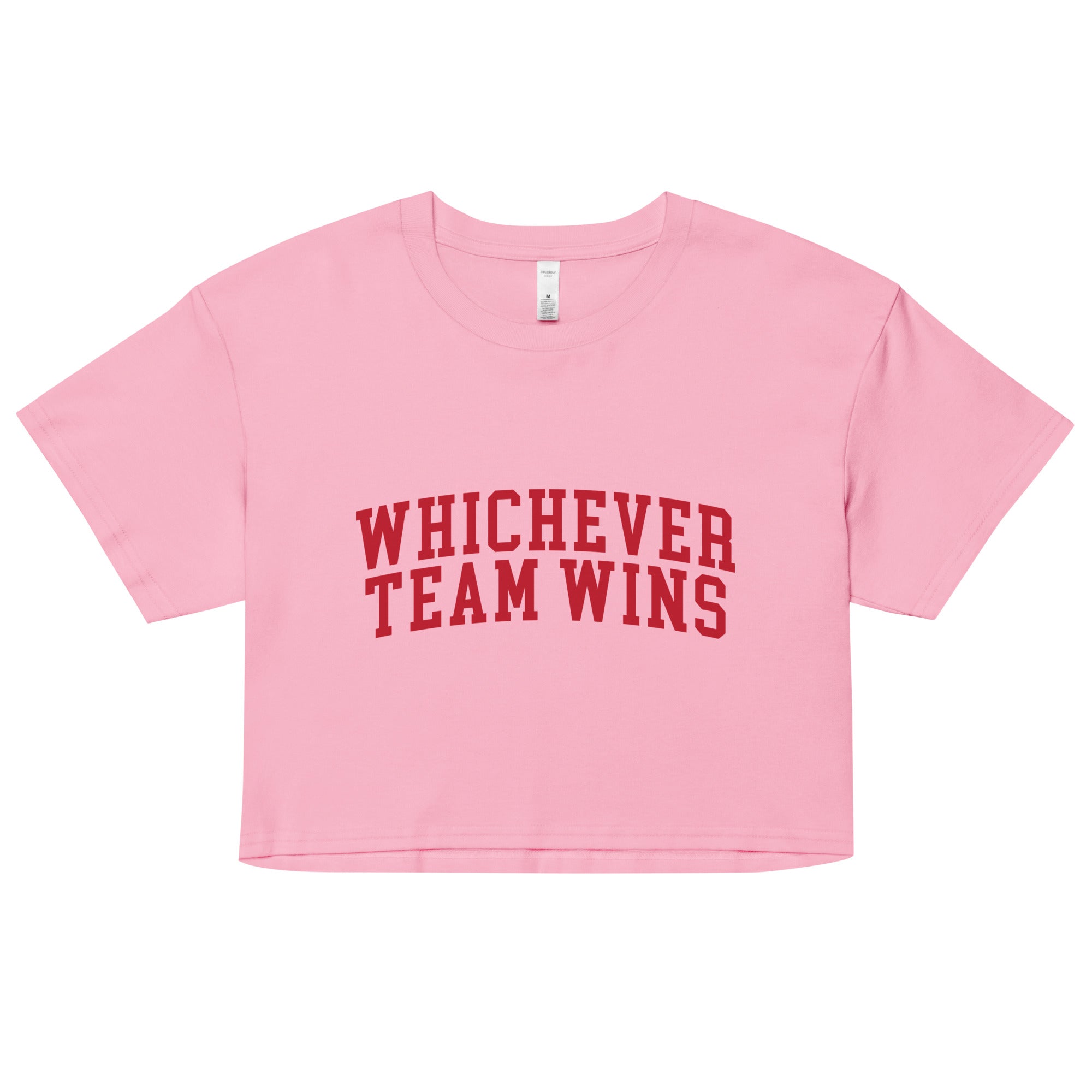 Whichever Team Wins crop top