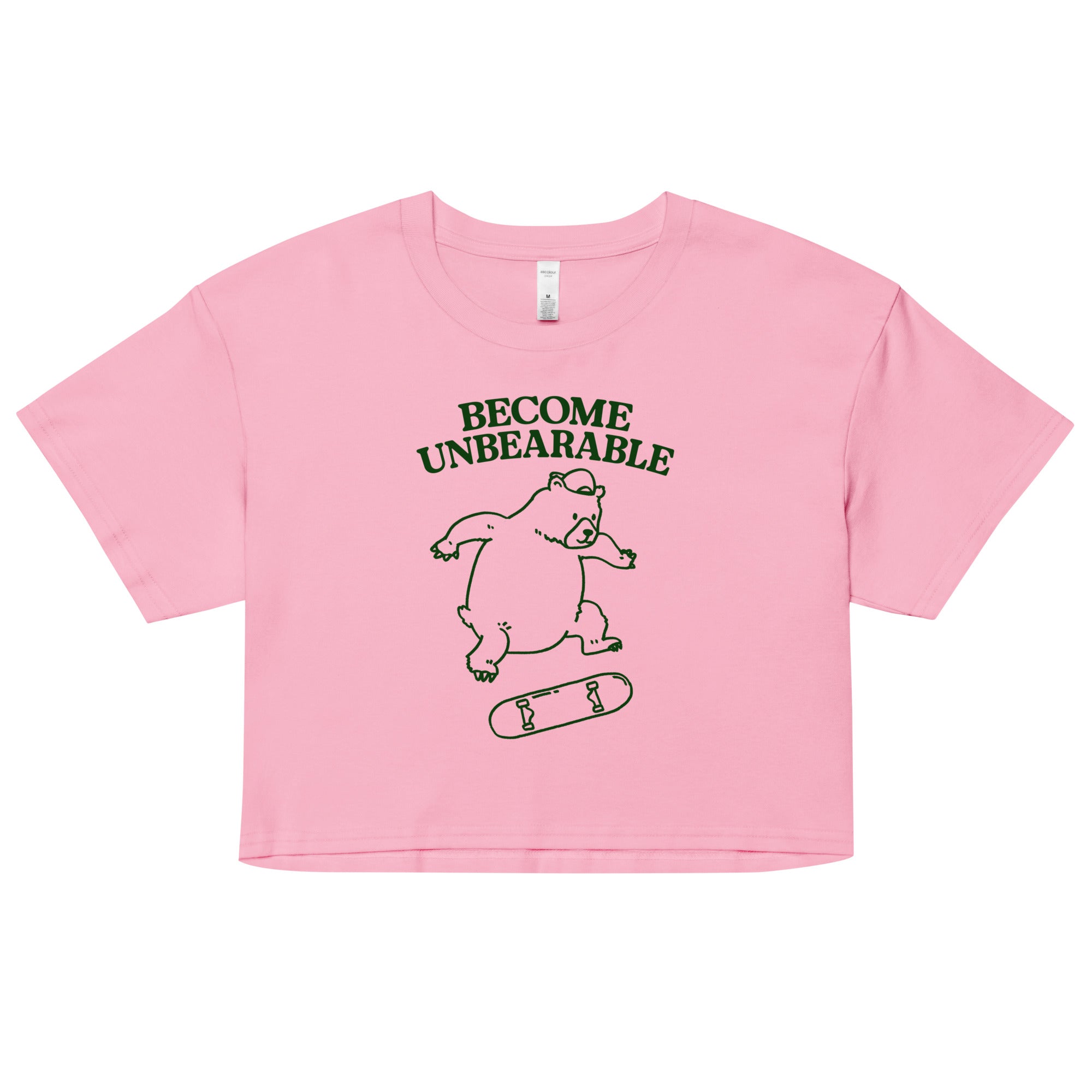 Become Unbearable crop top