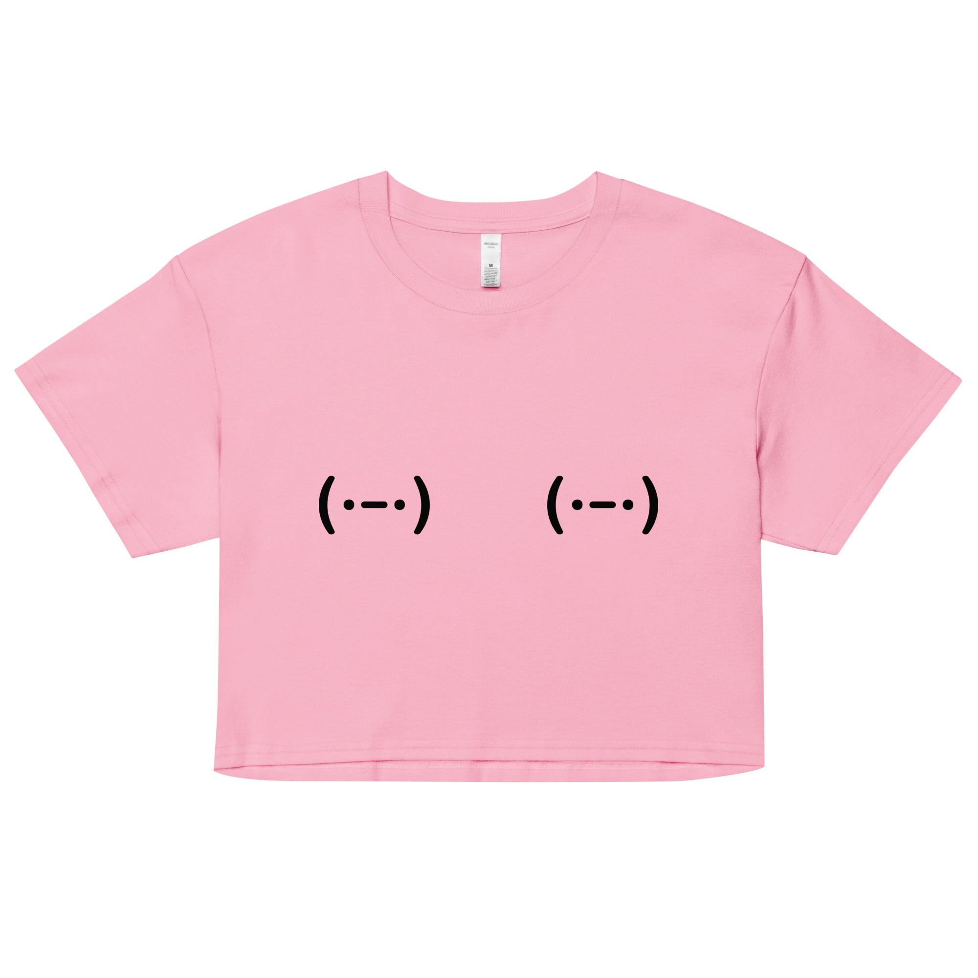 Nipple Piercing Emoji crop top