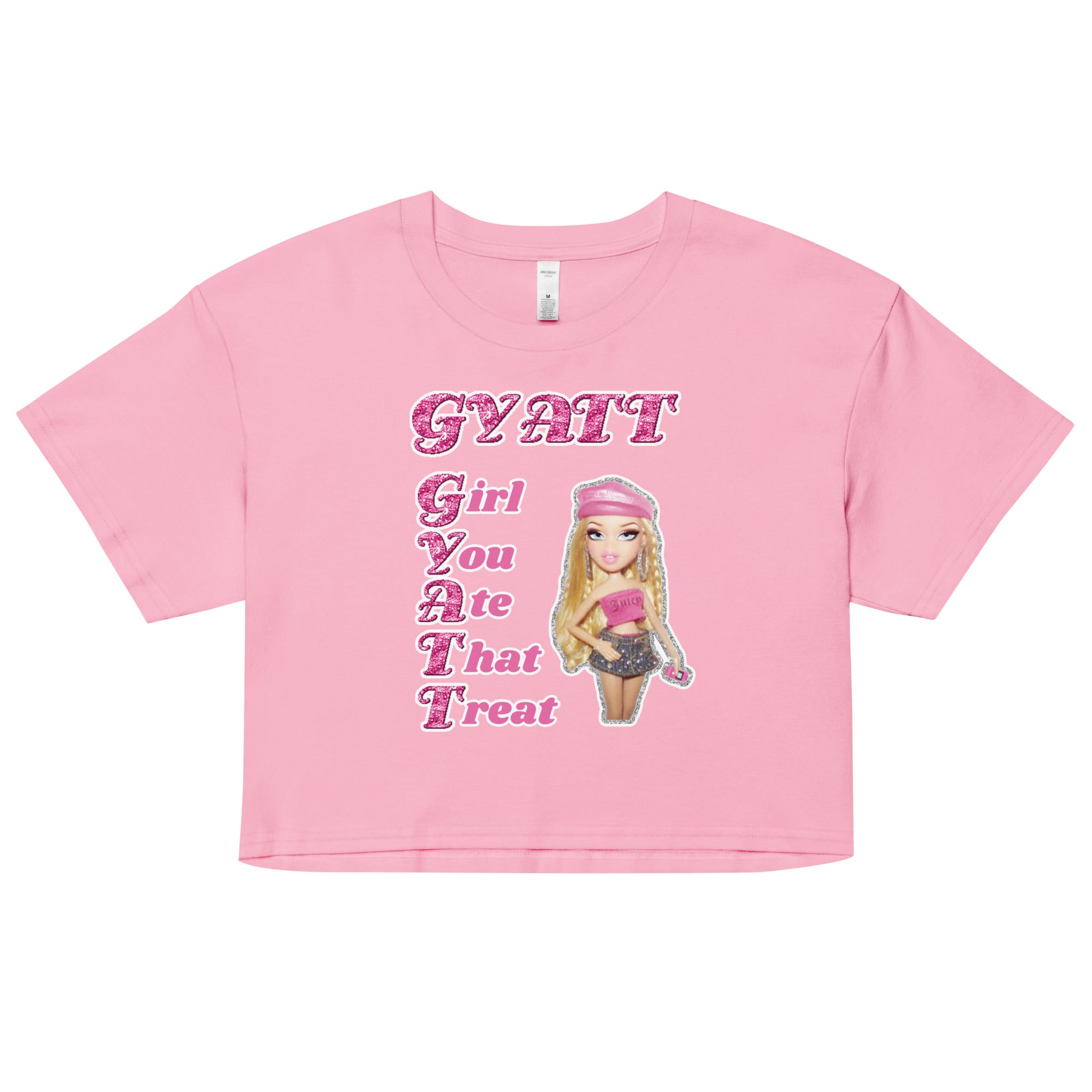 GYATT (Girl You Ate That Treat) crop top