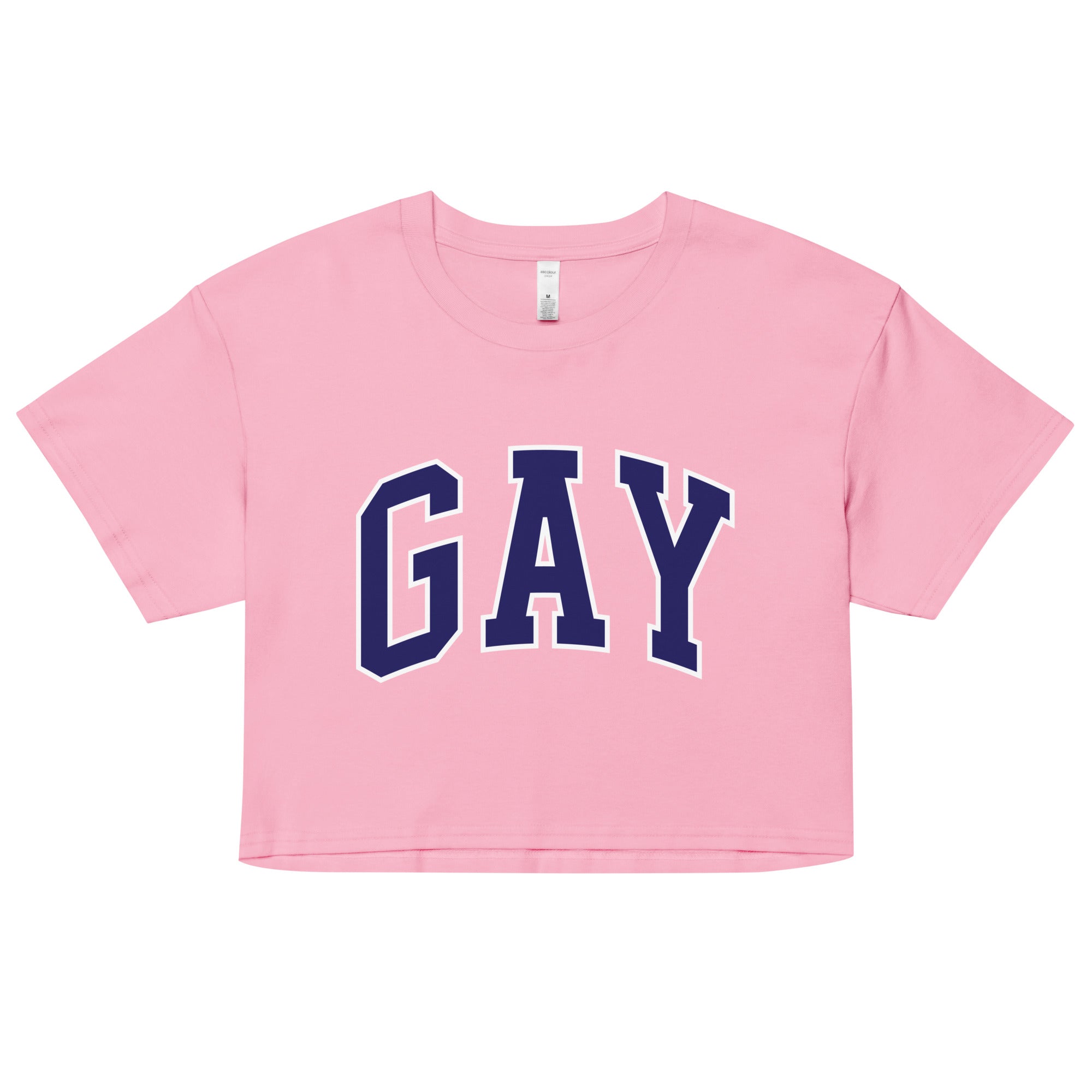 GAY crop top