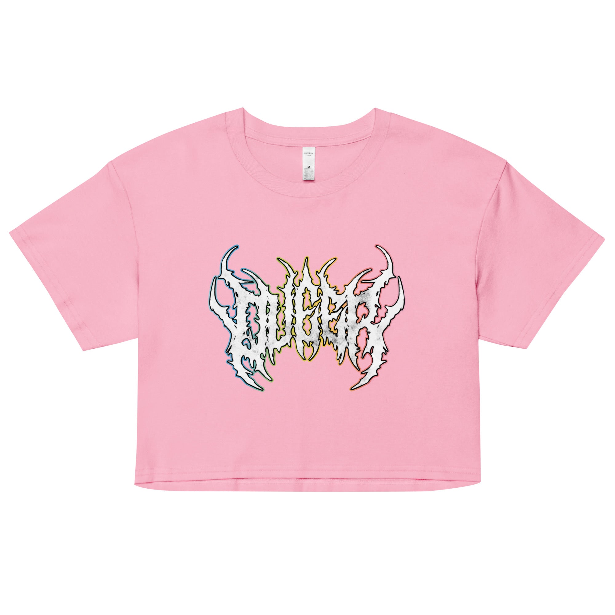 Queer Heavy Metal crop top