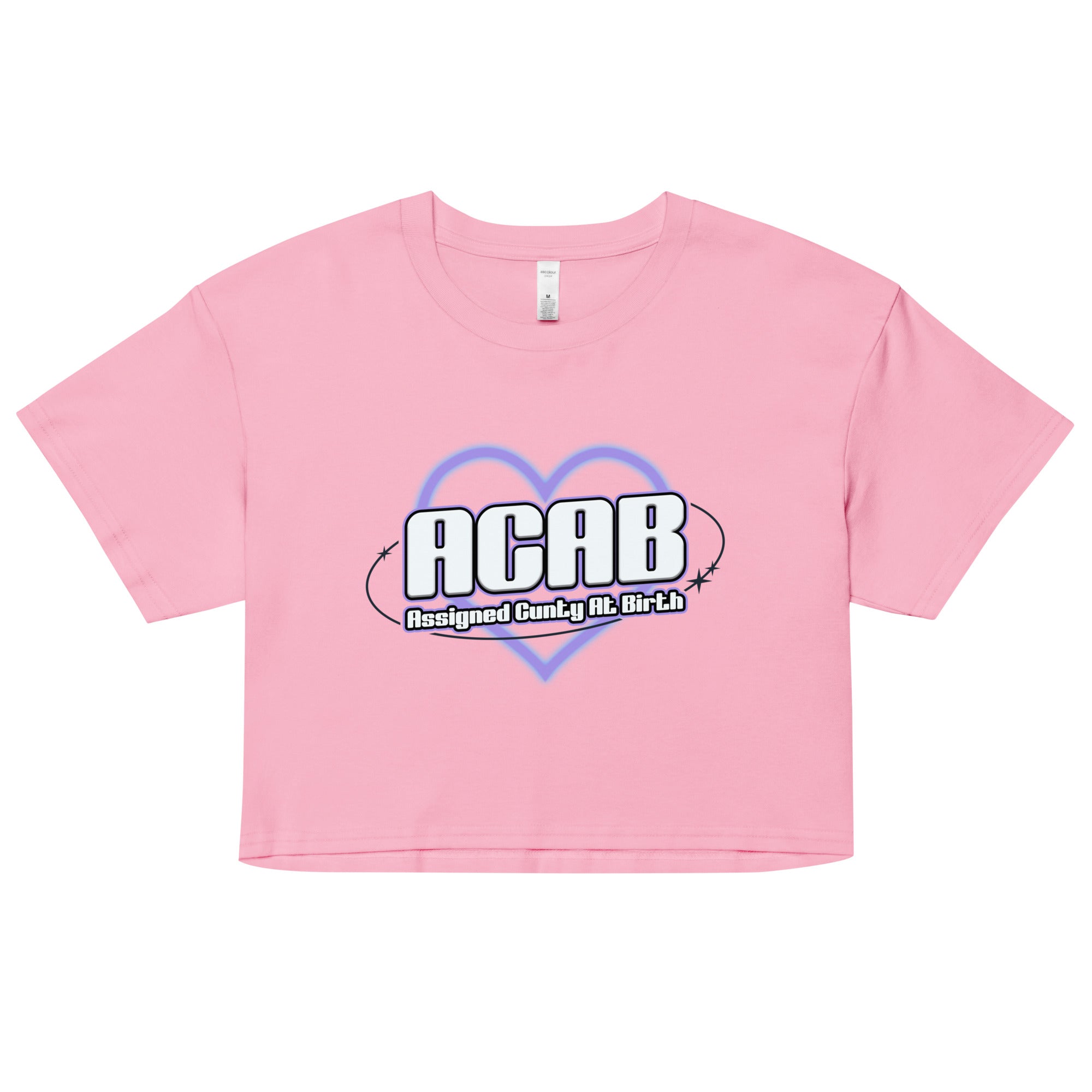 ACAB (Assigned Cunty At Birth) crop top