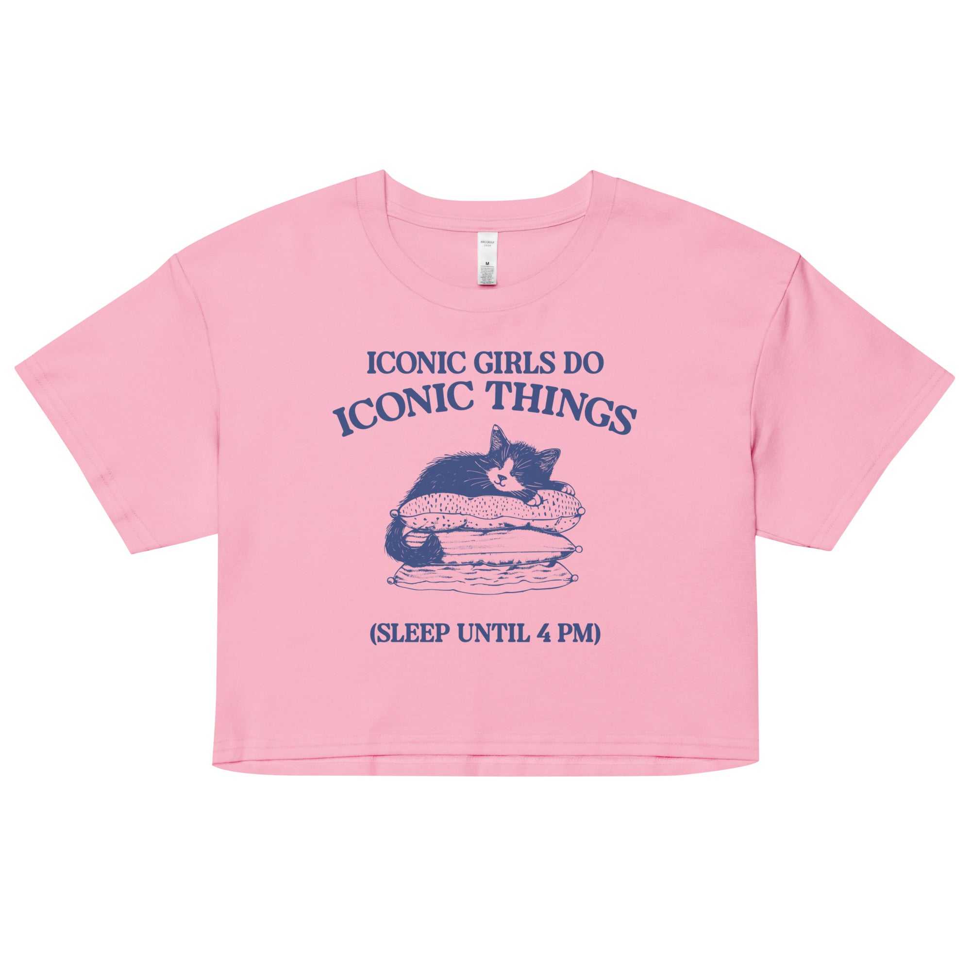 Iconic Girls (Sleep Until 4 PM) crop top