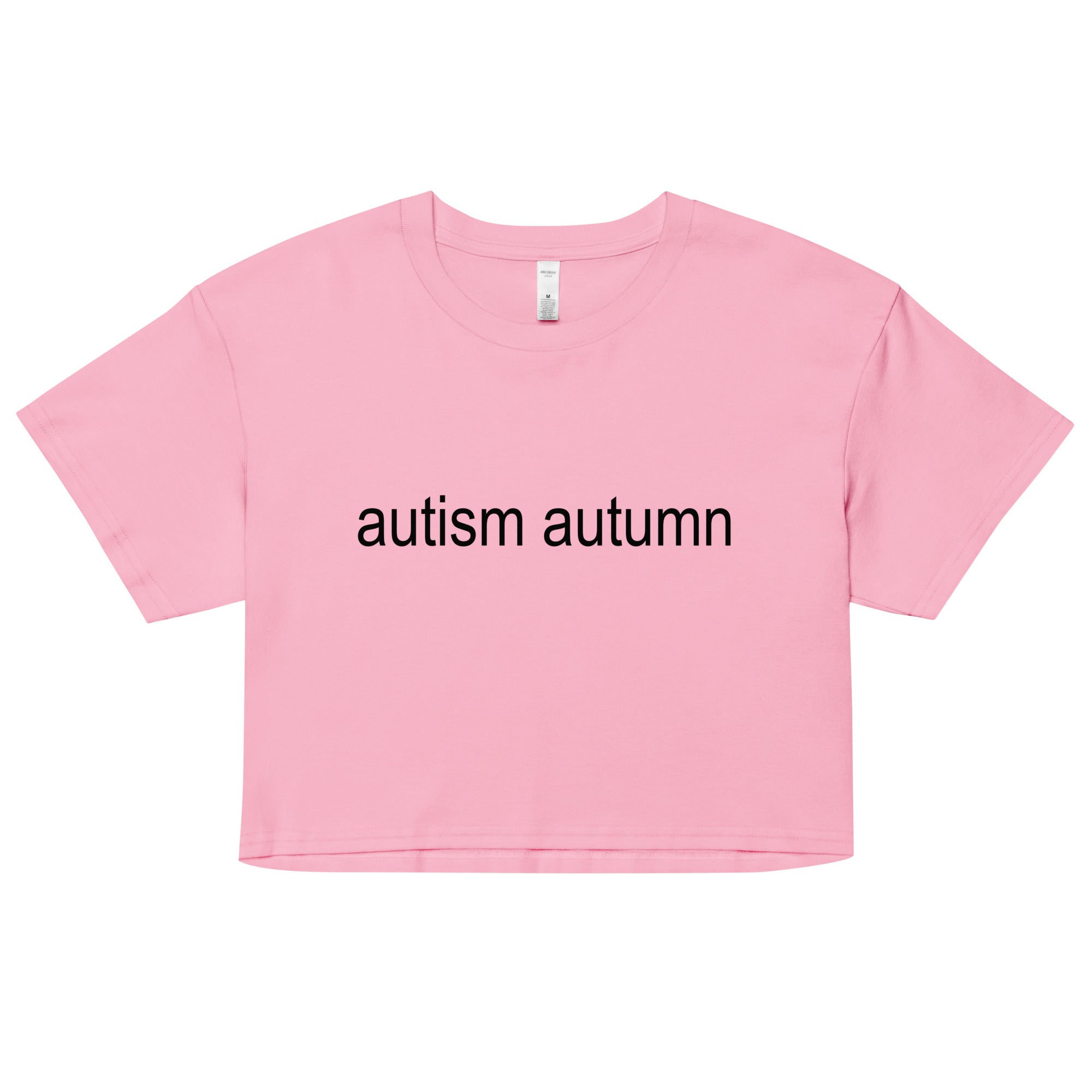 Autism Autumn crop top