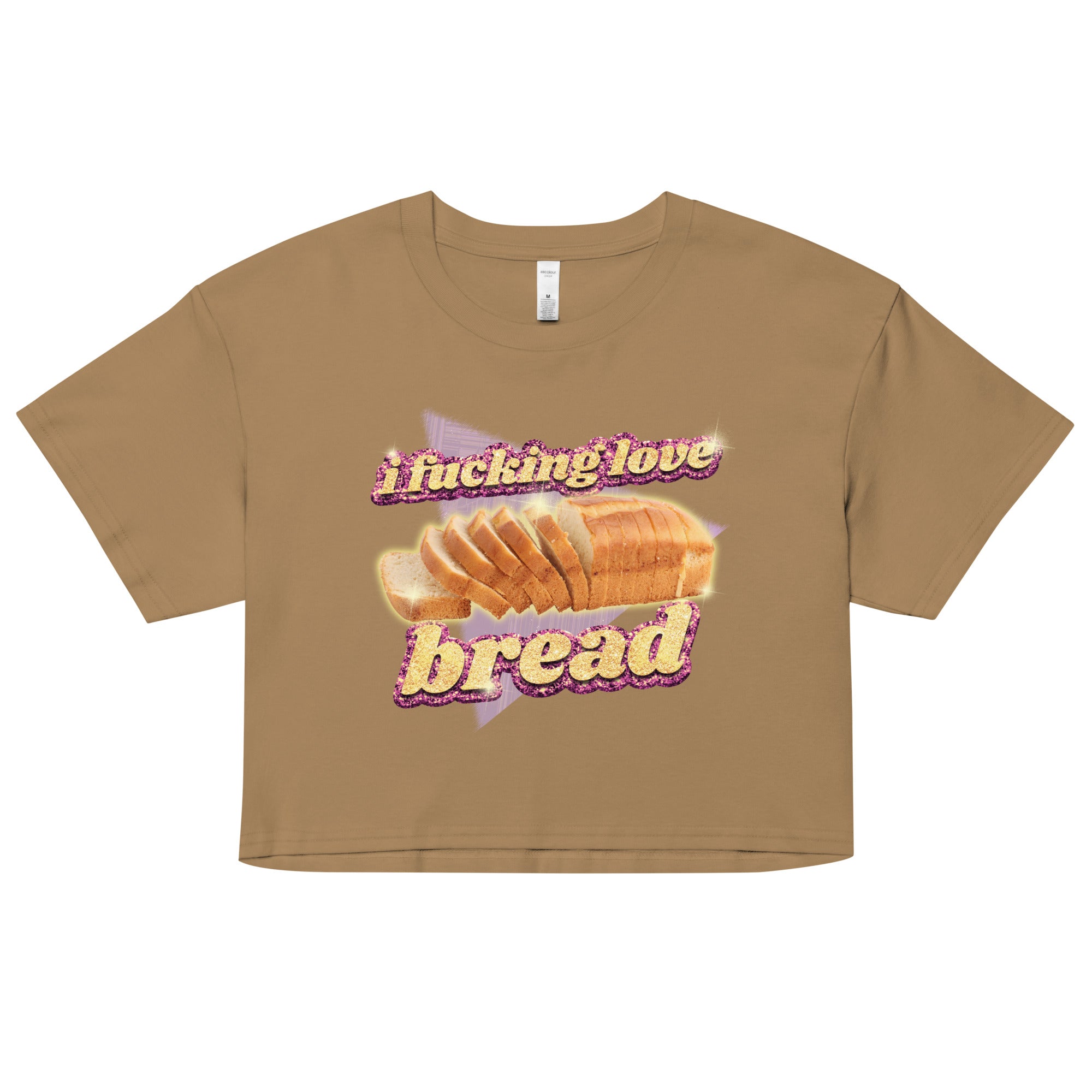 I Fucking Love Bread crop top