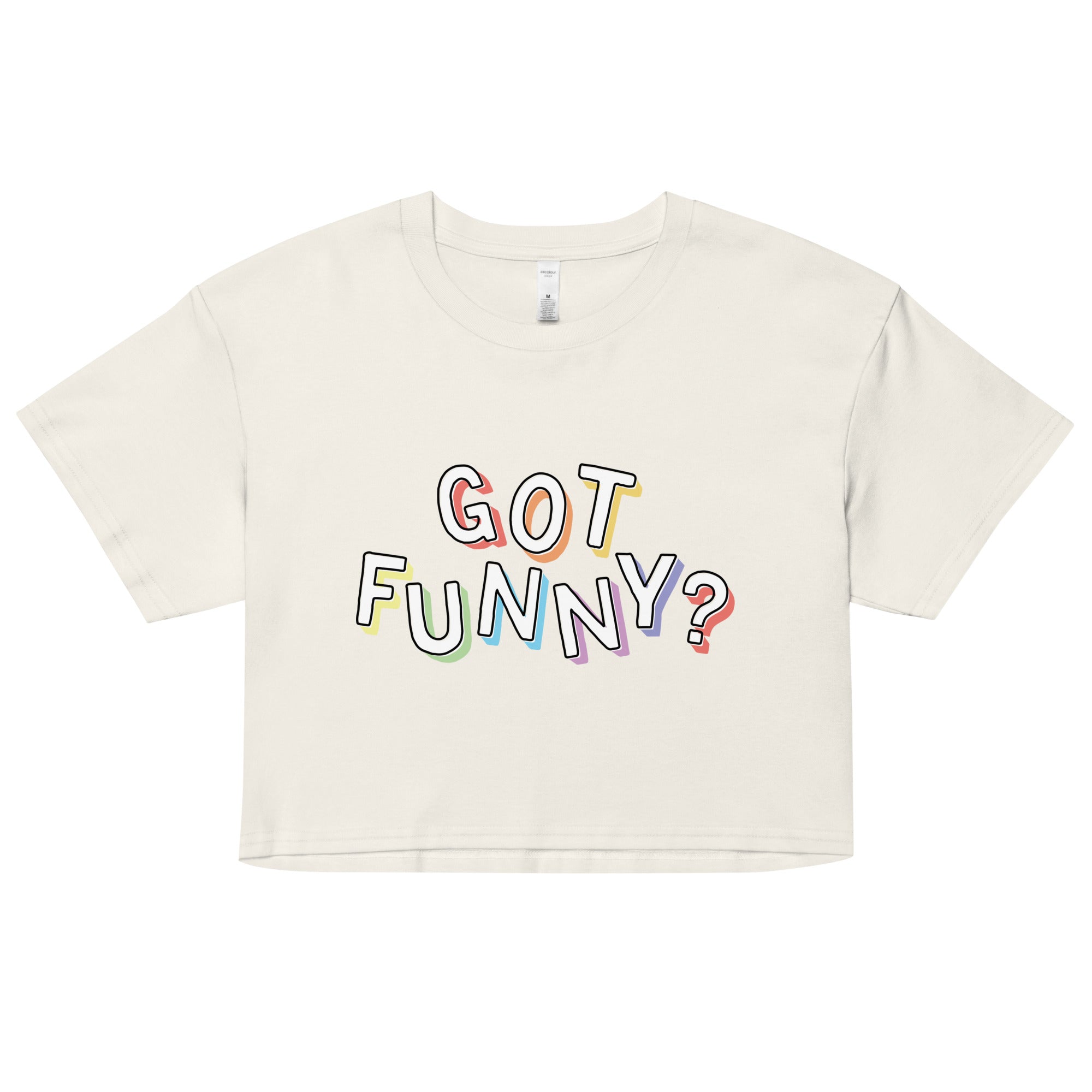 Got Funny Logo crop top