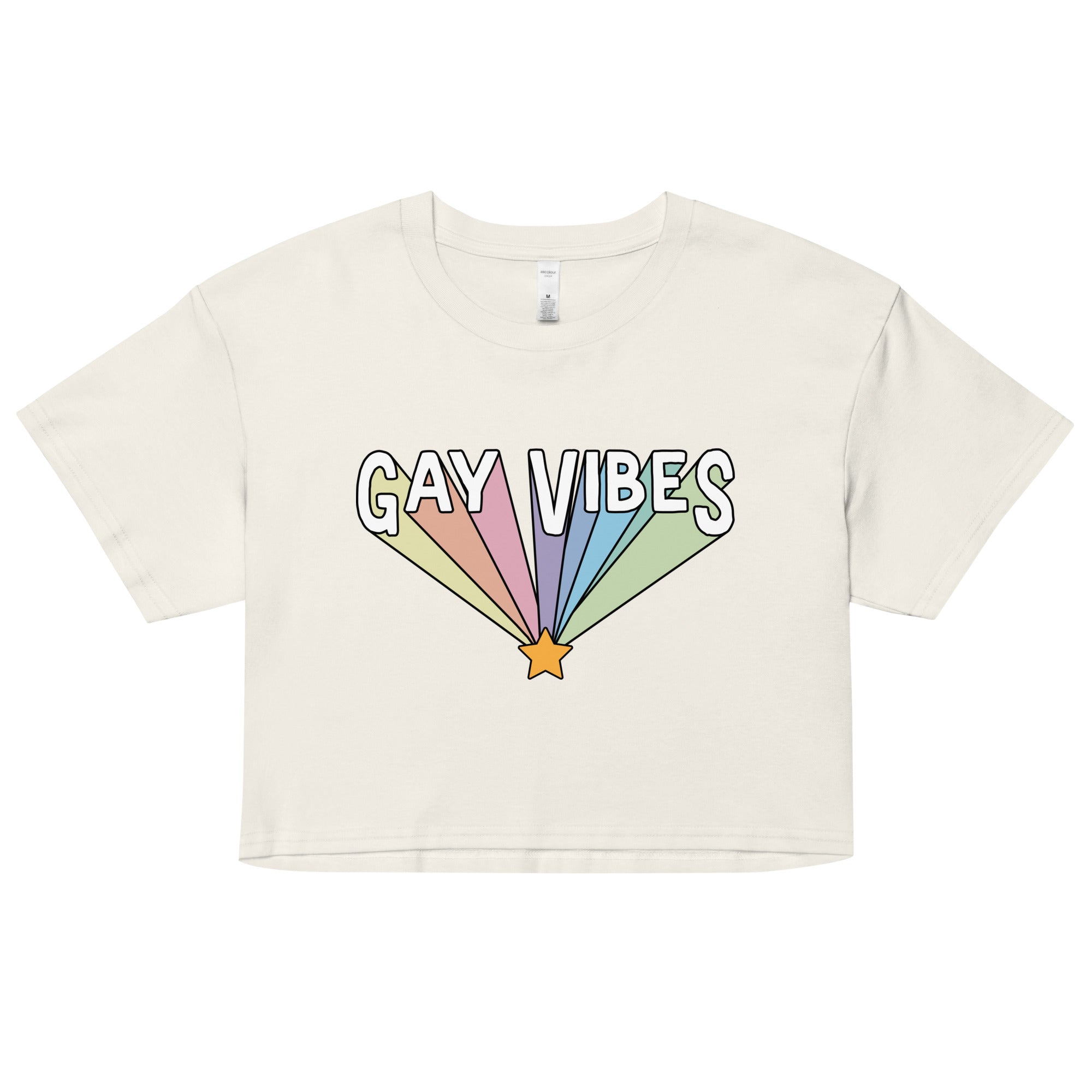 Gay Vibes crop top