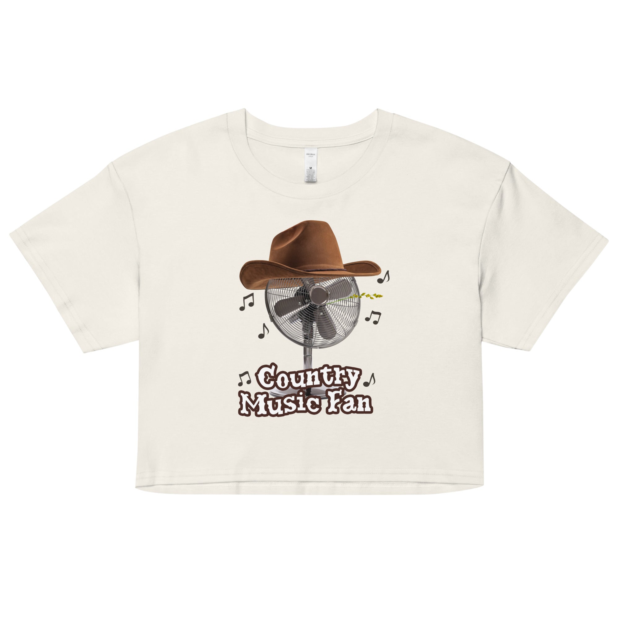 Country Music Fan crop top