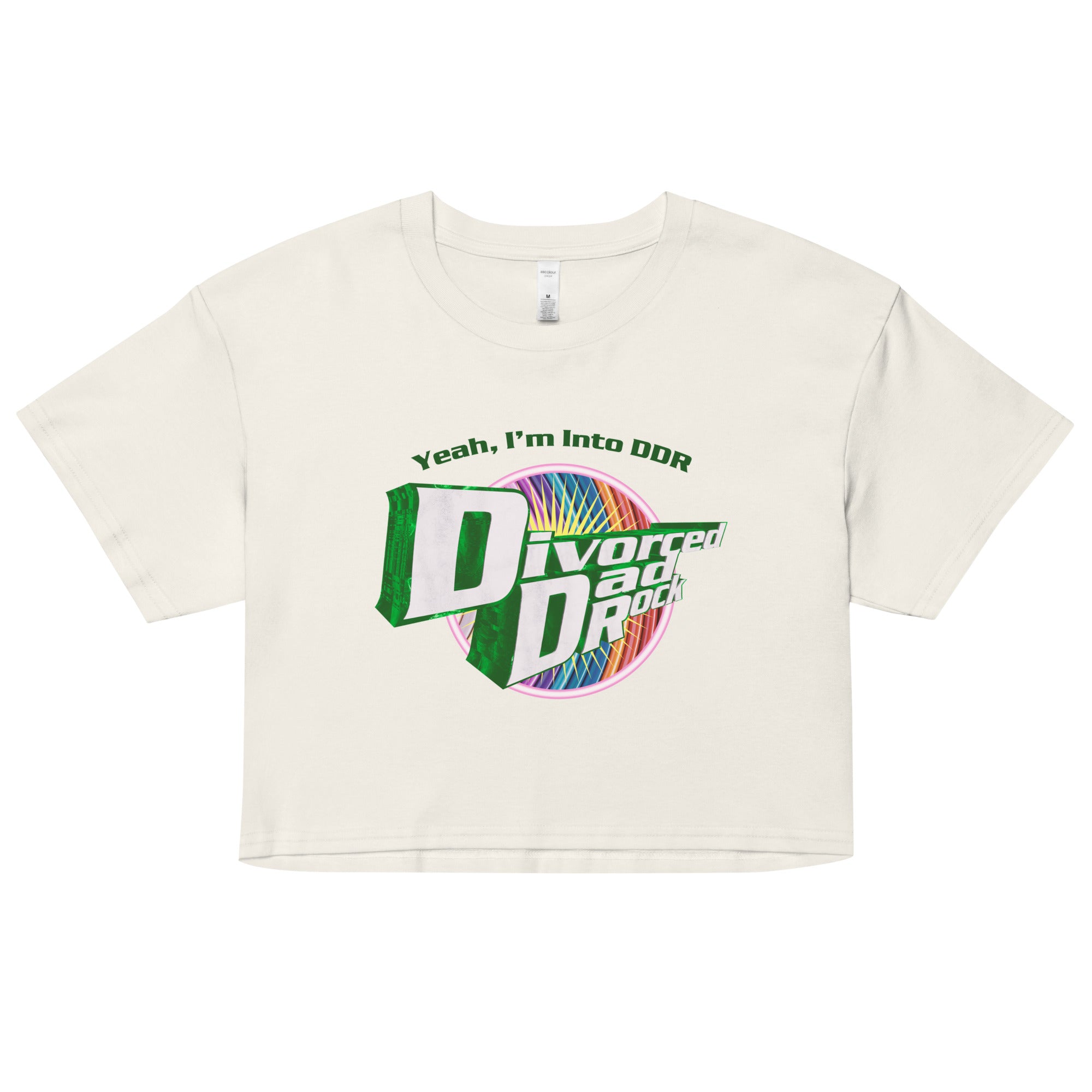 Yeah, I'm Into DDR (Divorced Dad Rock) crop top